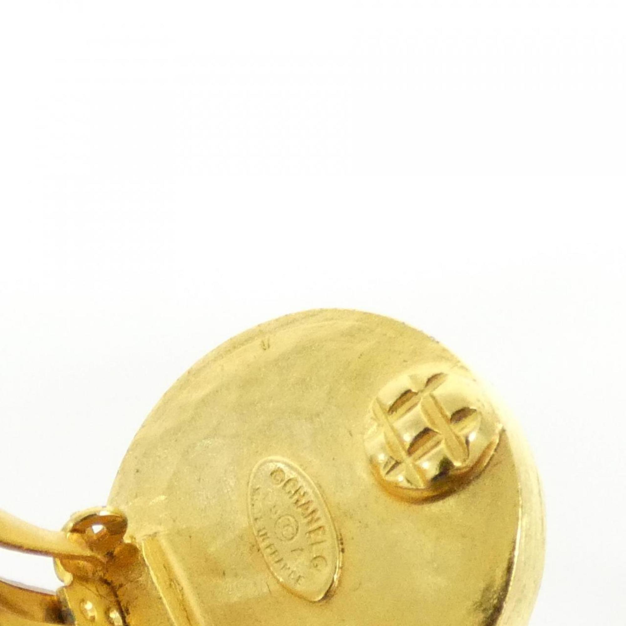 Clip-On Earrings Clip-On Gold-Tone Metal