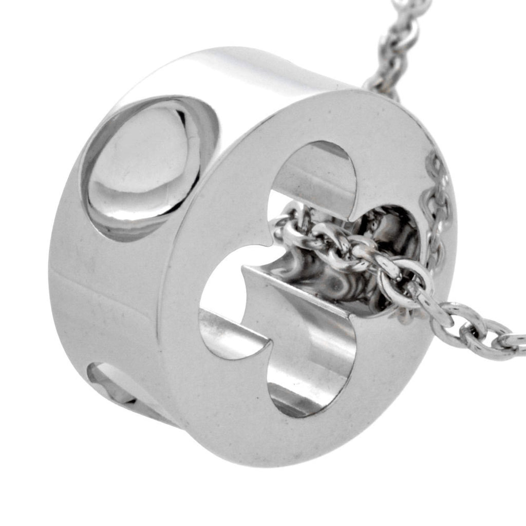 Pendant Necklace 18K White Gold