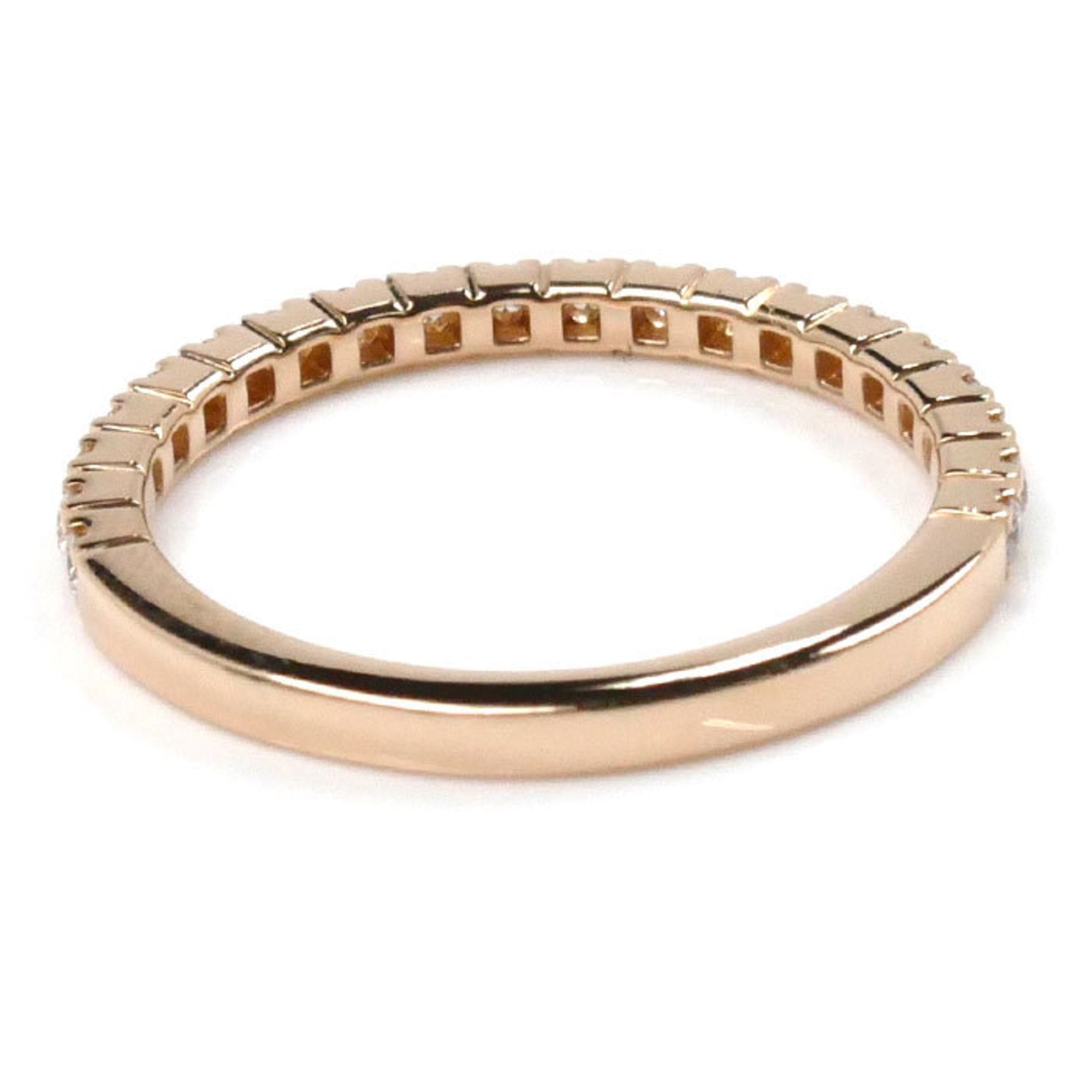 Band Ring 18K Rose Gold with Diamond