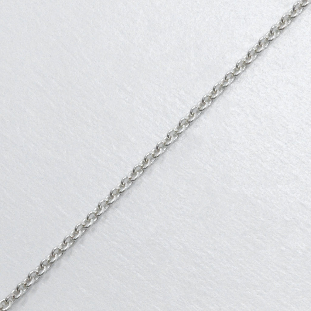 1837 Concave Circle Pendant Necklace Sterling Silver