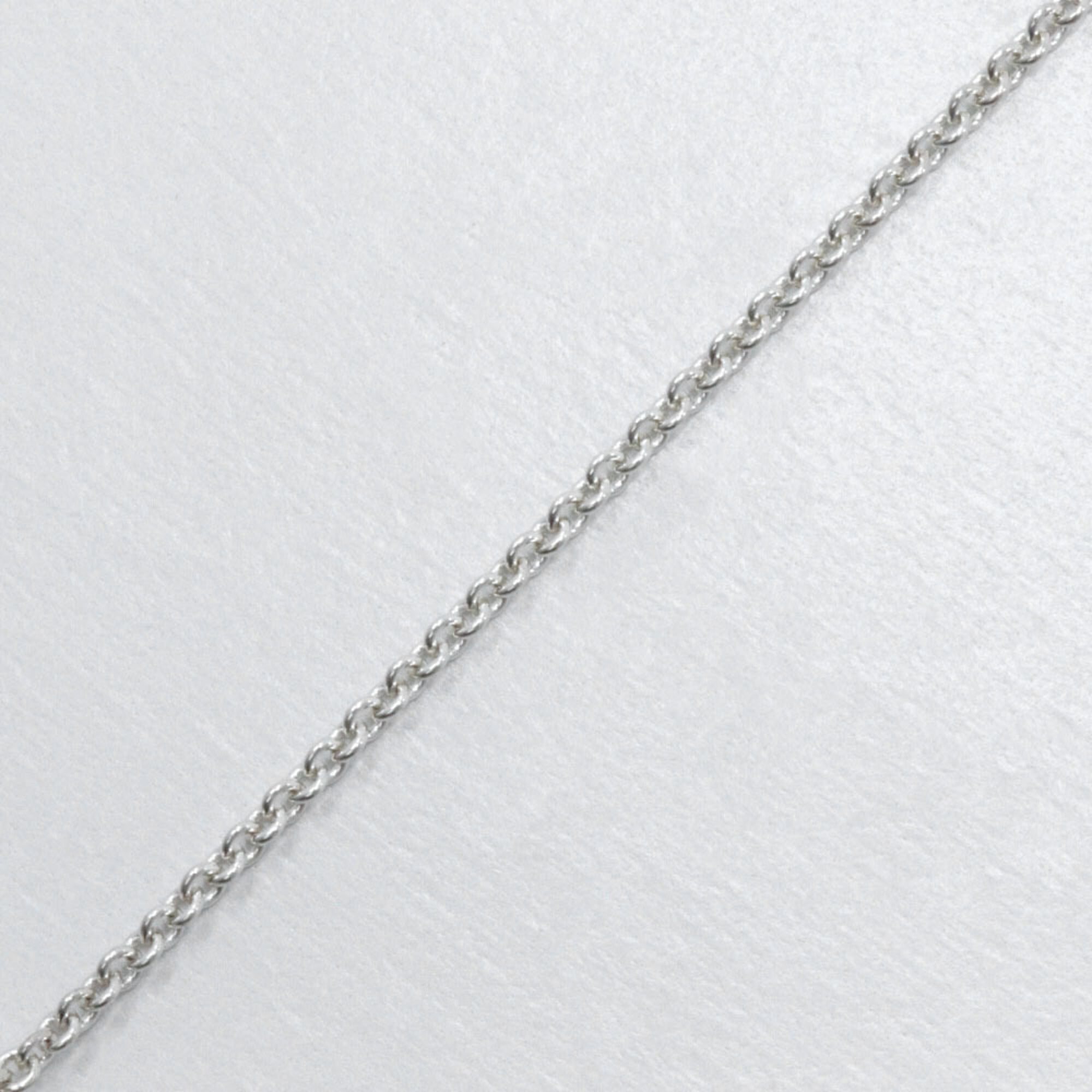 1837 Concave Circle Pendant Necklace Sterling Silver