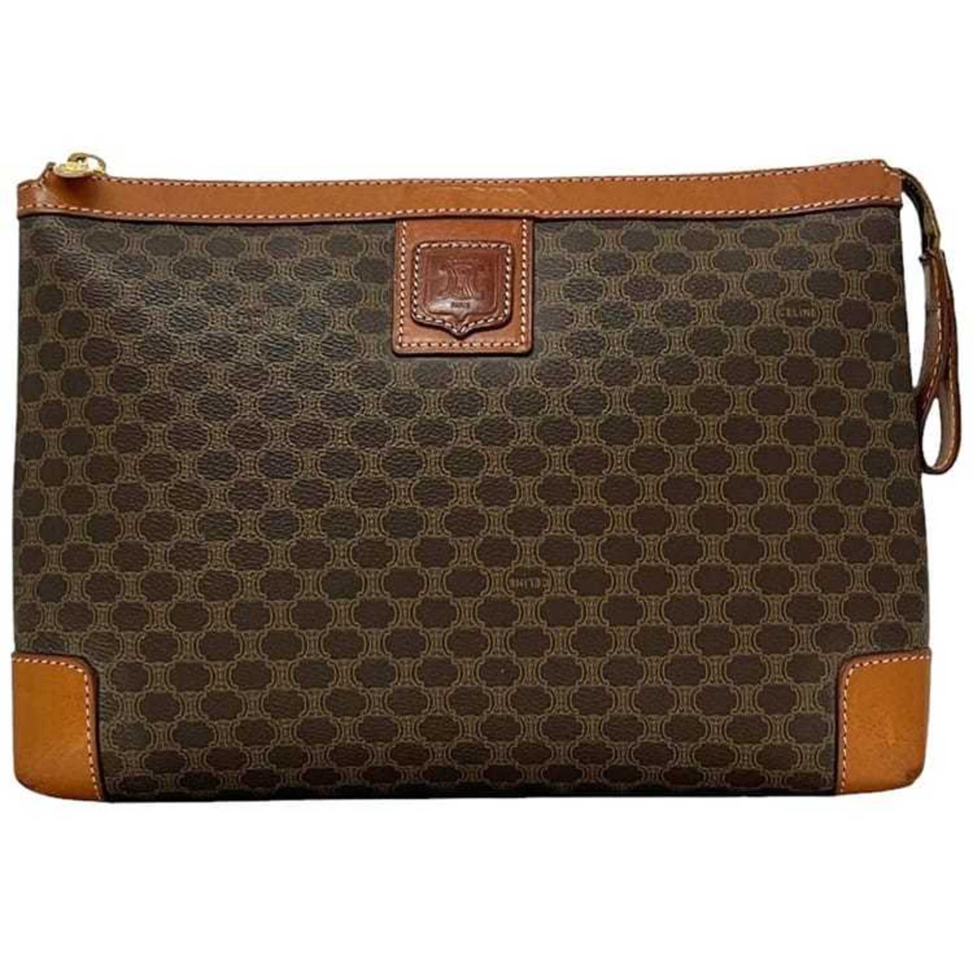 Vintage Macadam Shopper Tote Coated Canvas Small