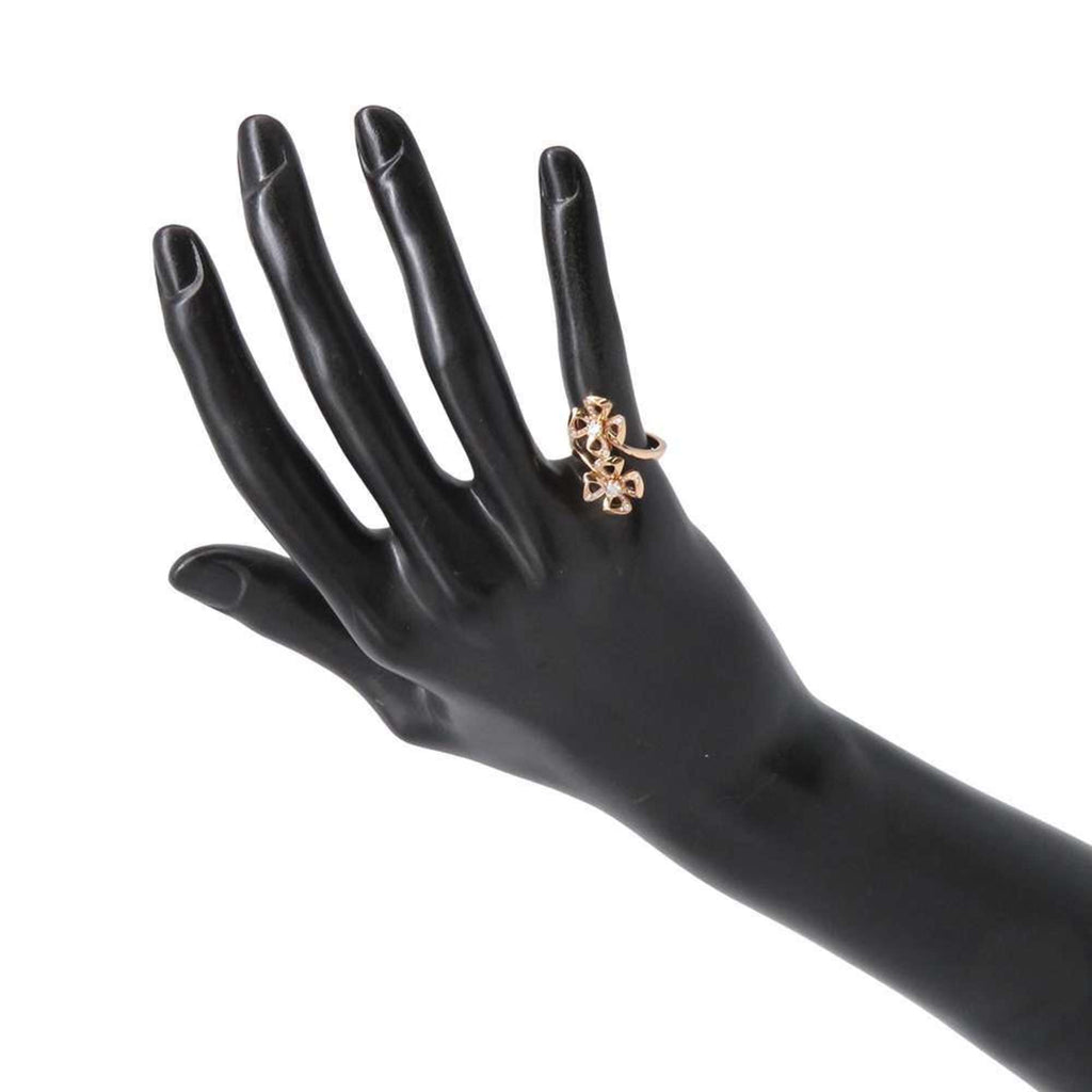 Band Ring 18K Rose Gold with Diamond