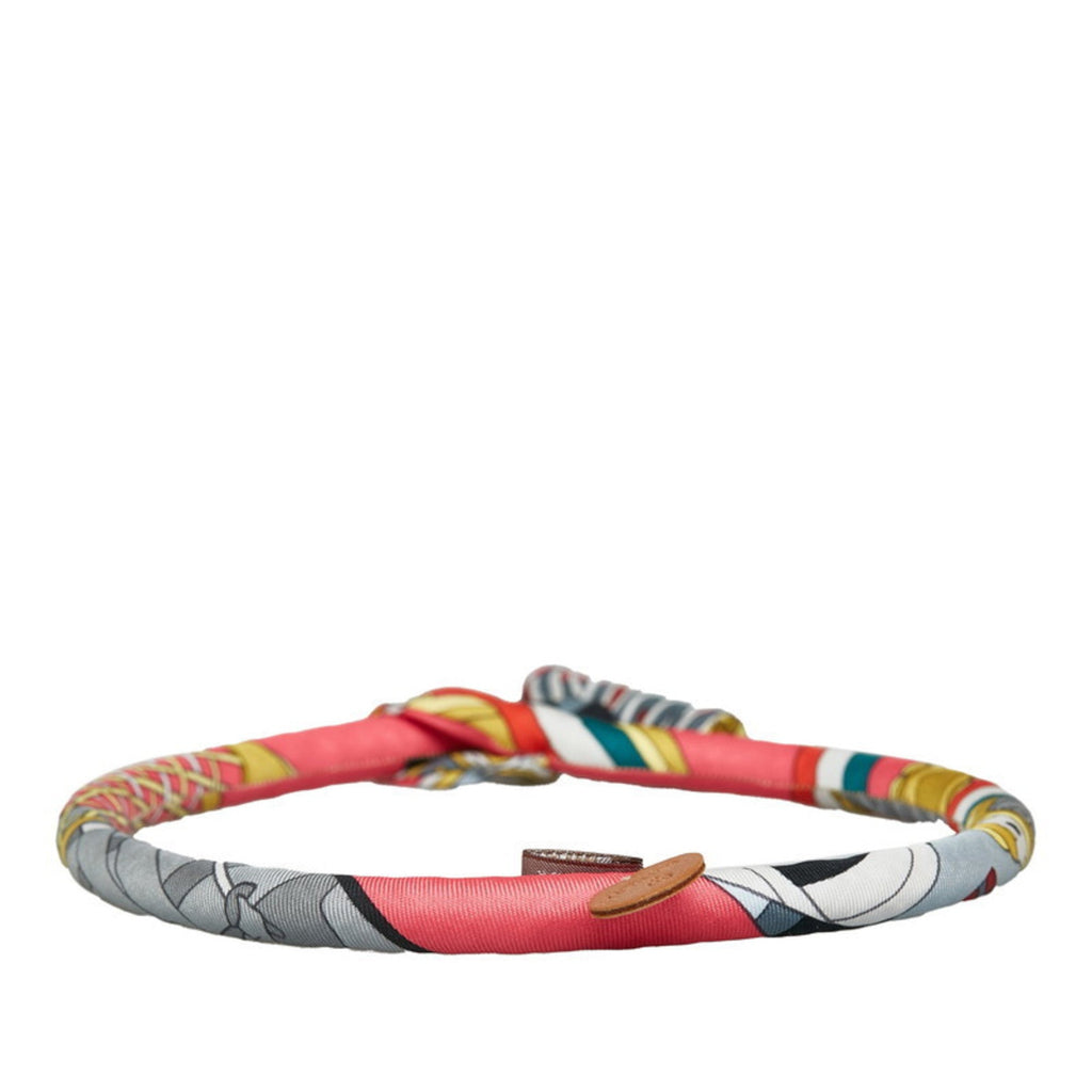 Bride de Soie Necklace Silk Multi Color Pink
