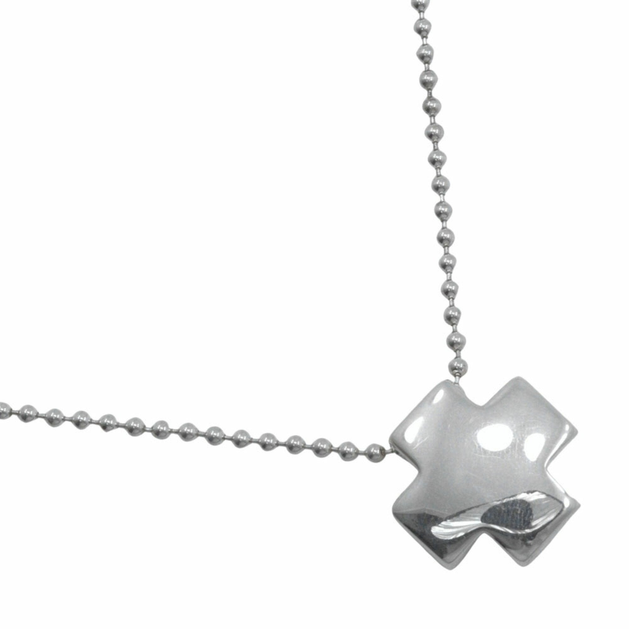 Roman Cross Pendant Necklace Sterling Silver