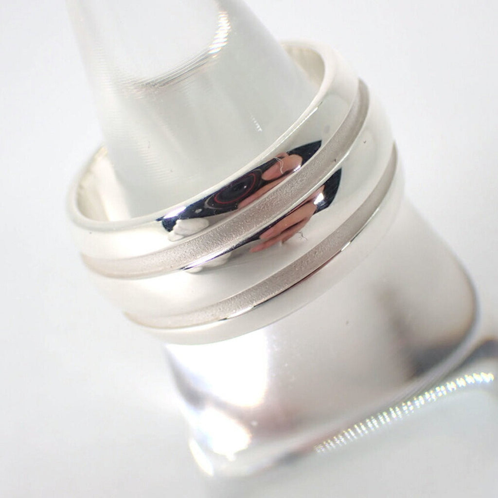 Double Line Ring Sterling Silver