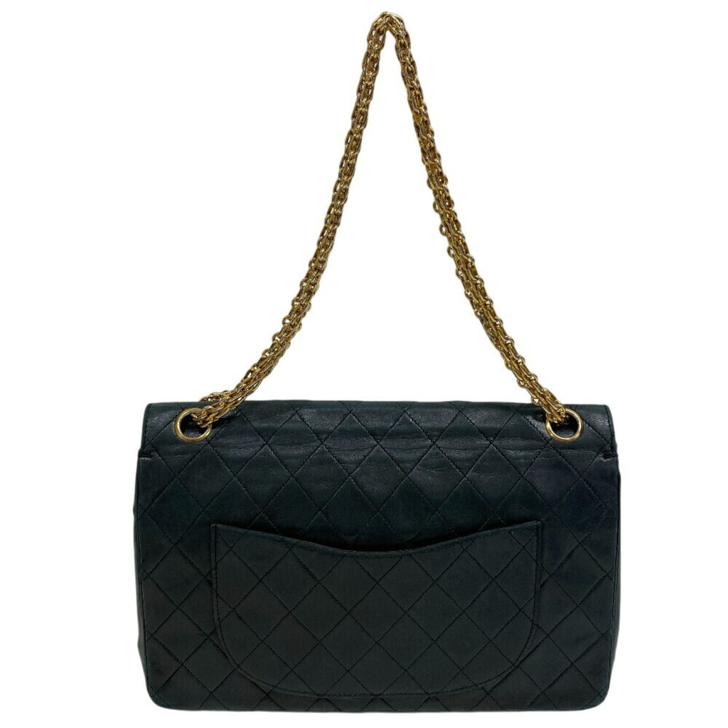 Vintage Classic Double Flap Bag Quilted Lambskin Medium