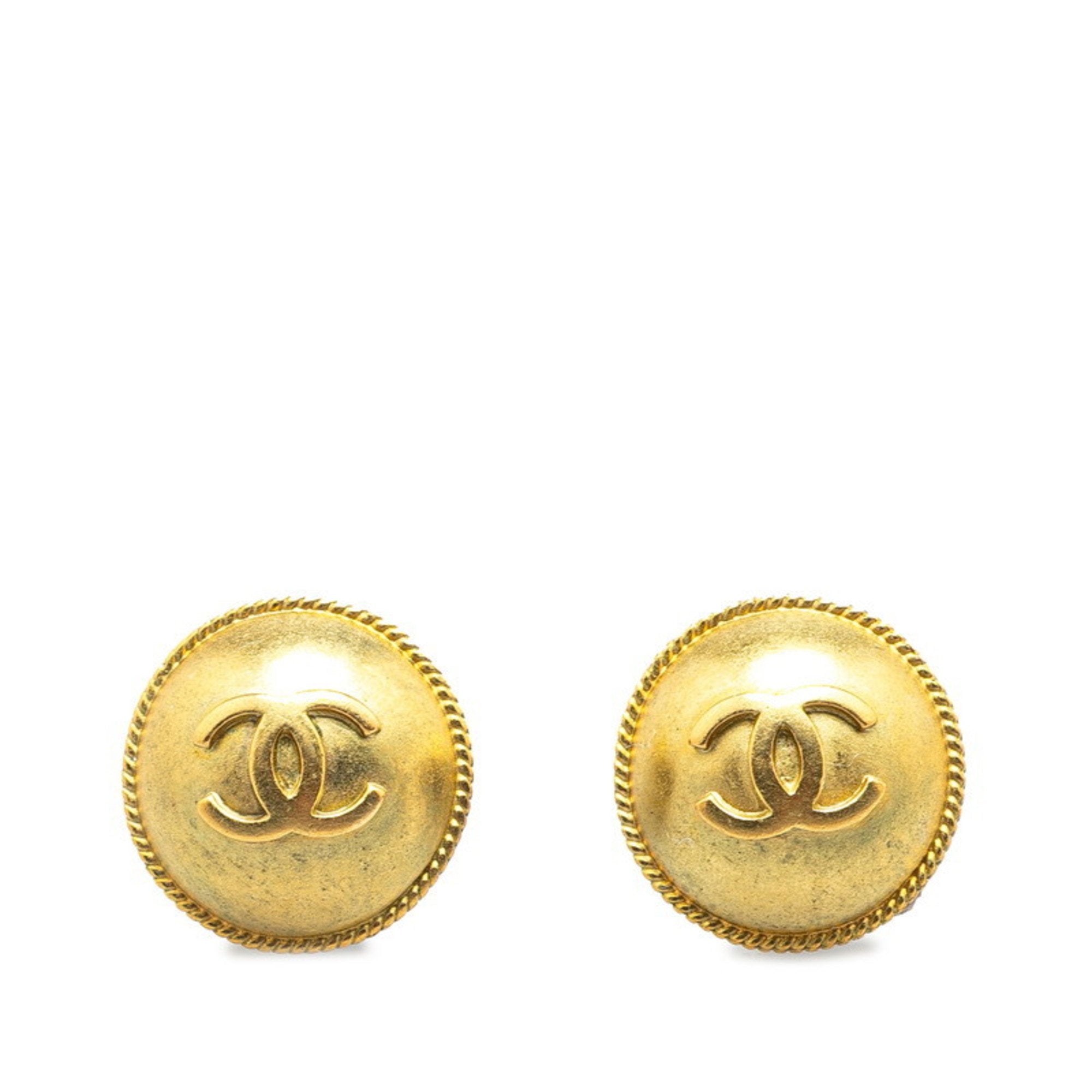 CC Logo Earrings Metal