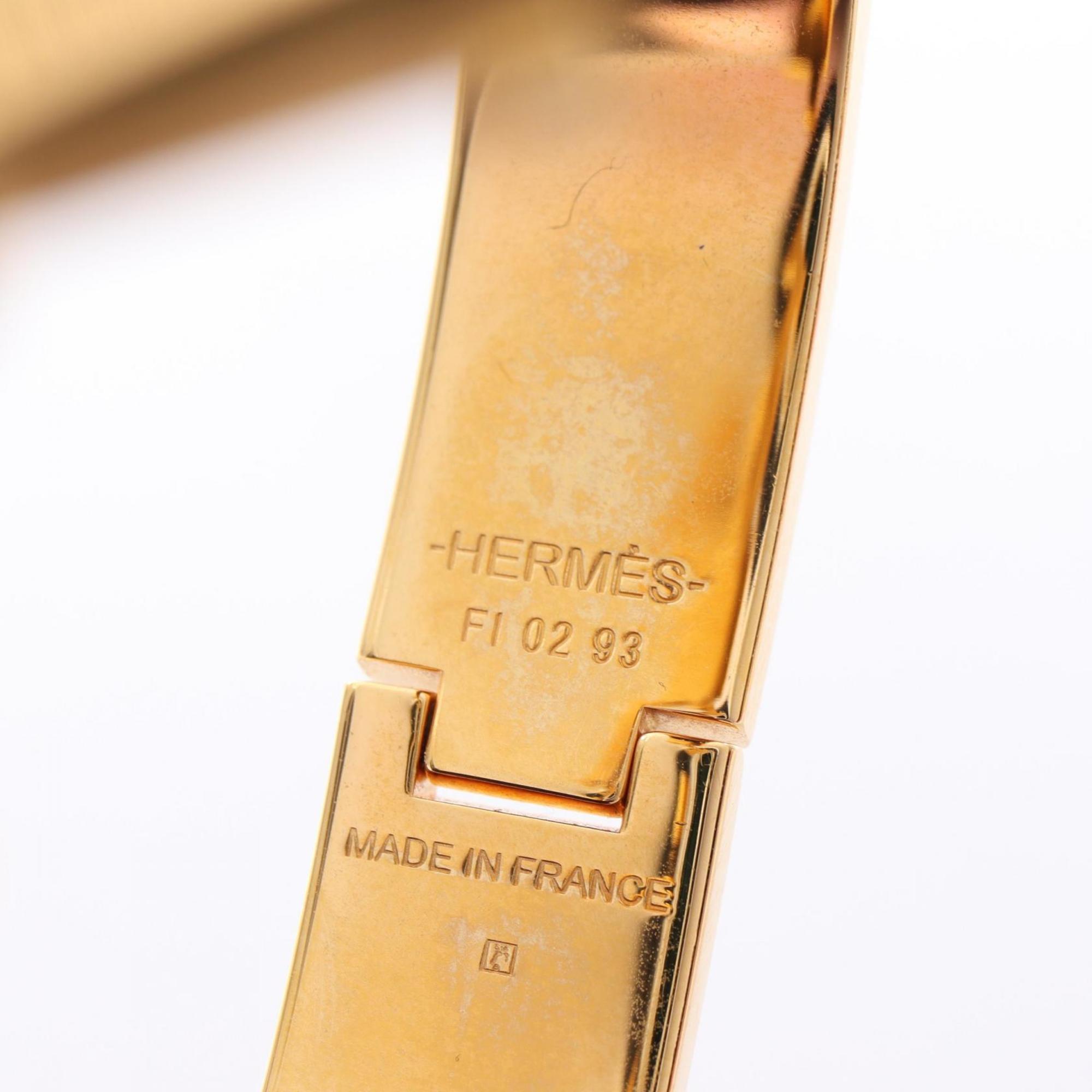Bangle Enamel And Gold Bracelet
