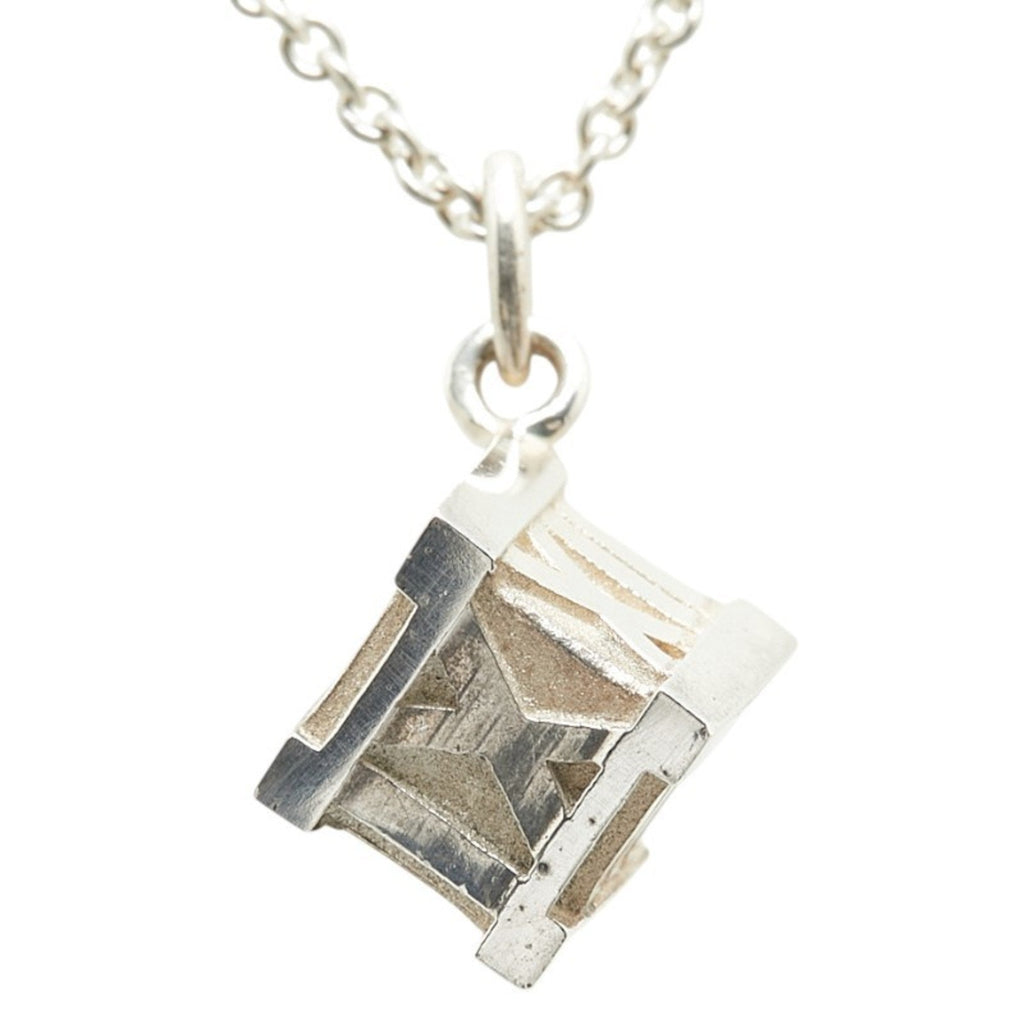 Atlas Pendant Necklace Sterling Silver