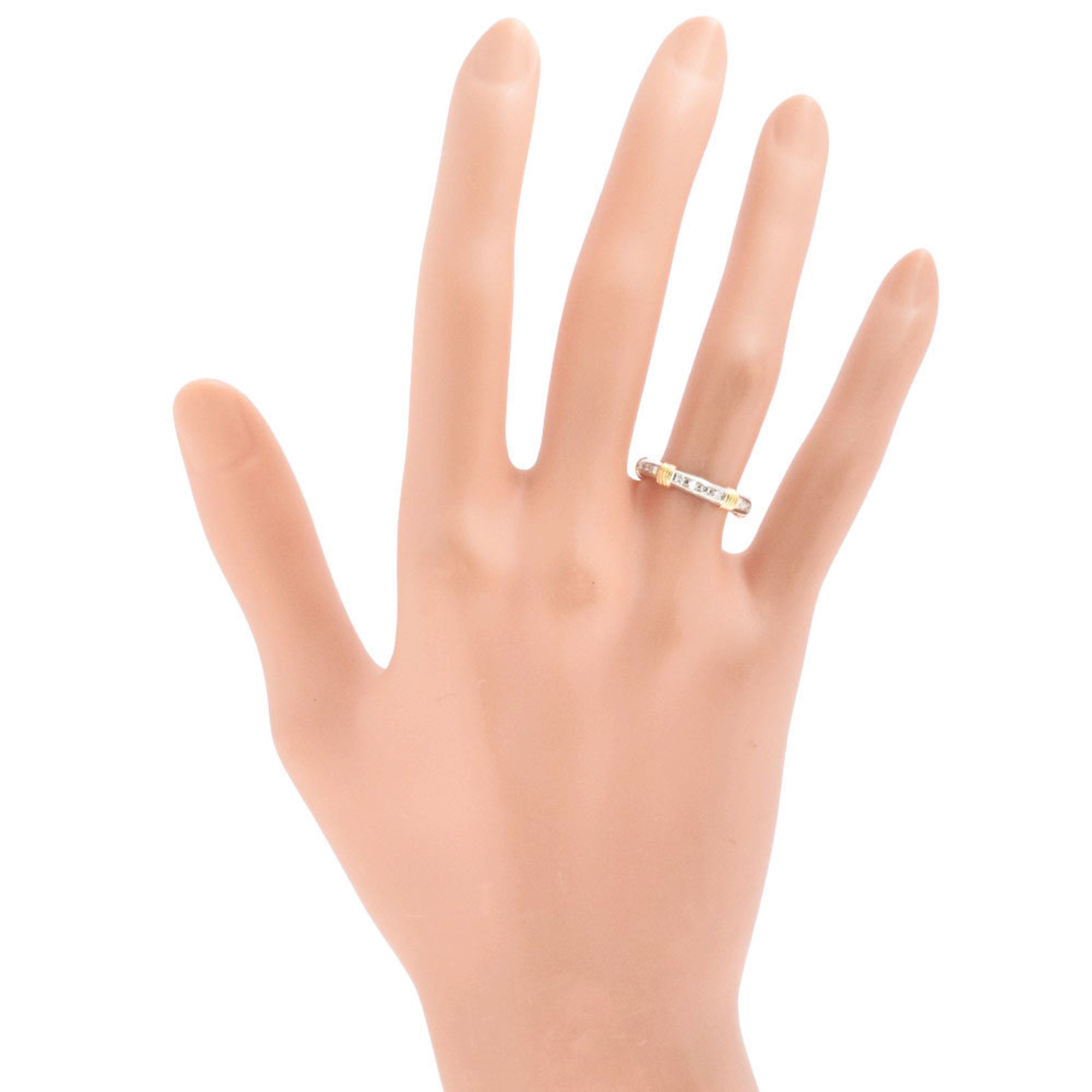 Ring Platinum and 18K Yellow Gold with Diamond