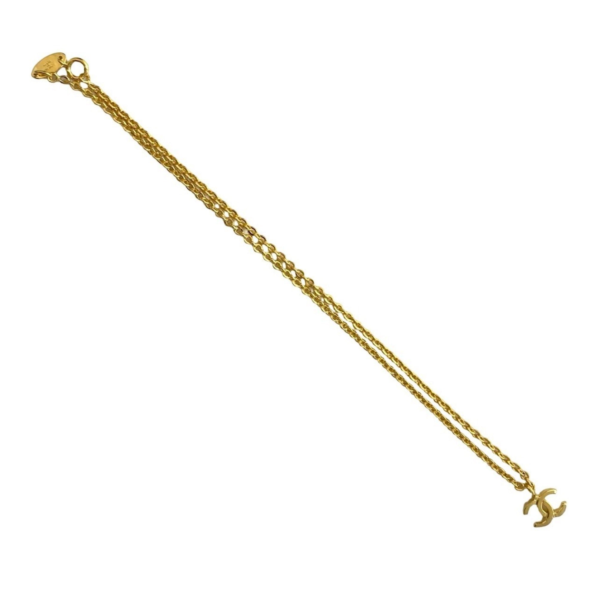 CC Logo Pendant Necklace Metal