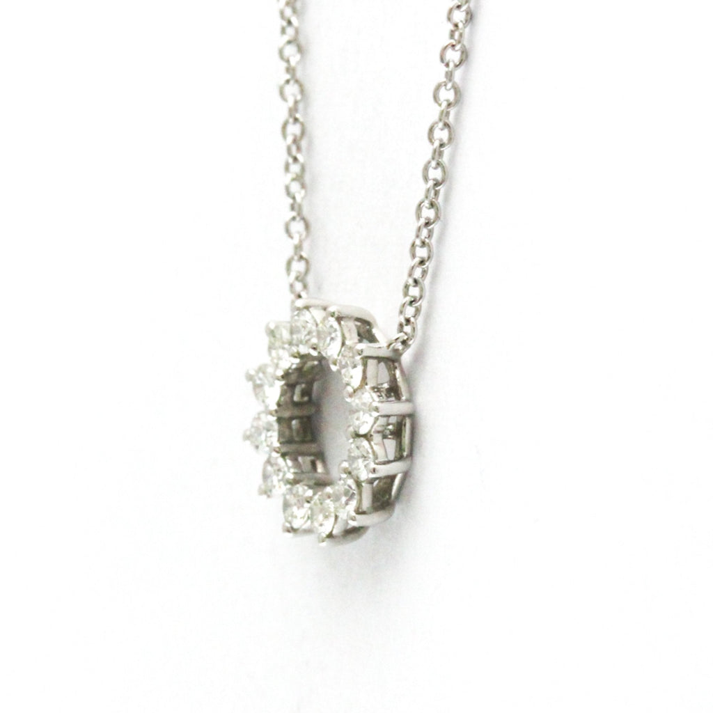 Pendant Necklace Platinum With Diamond