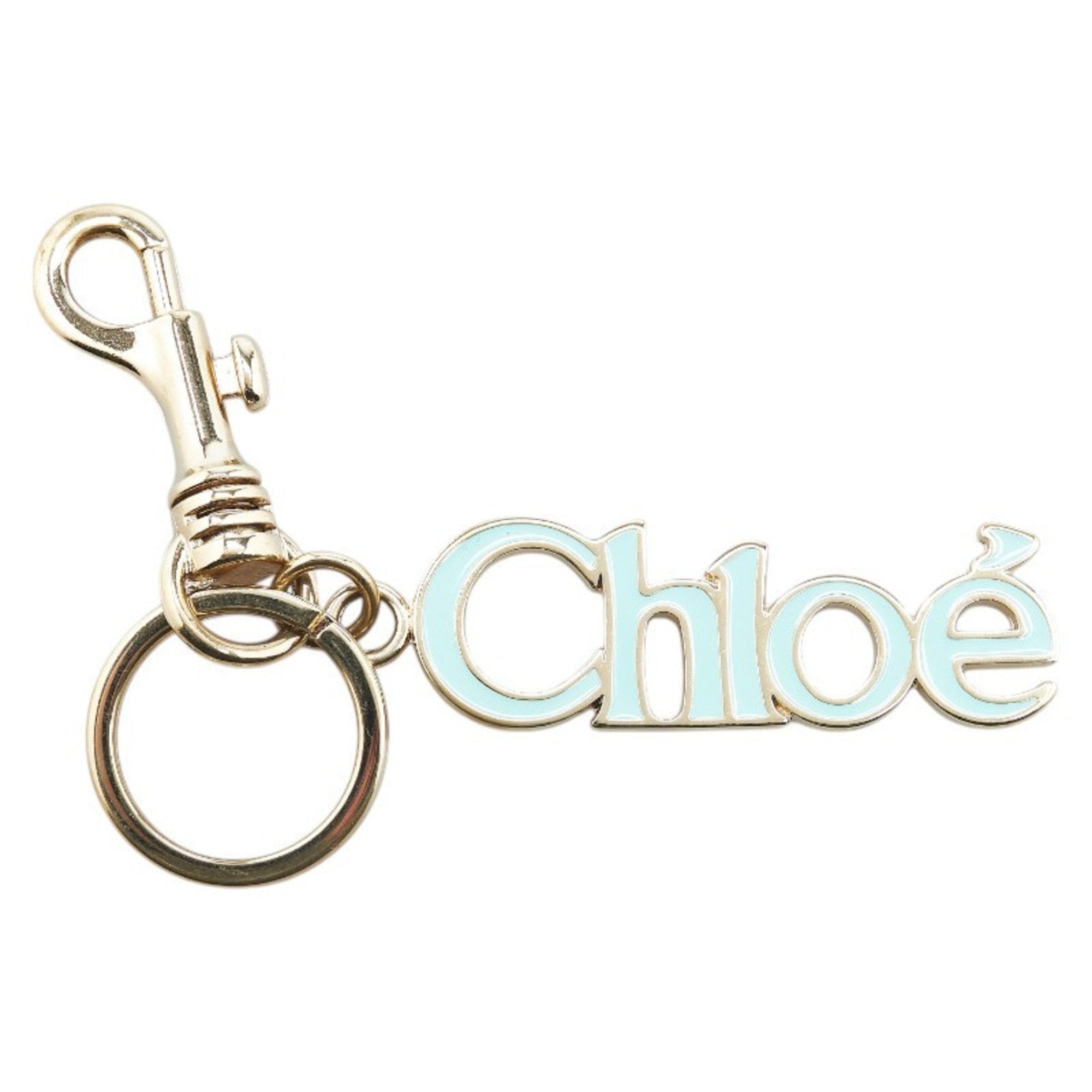 Charm Gold Plated and Light Blue Handbag Charm