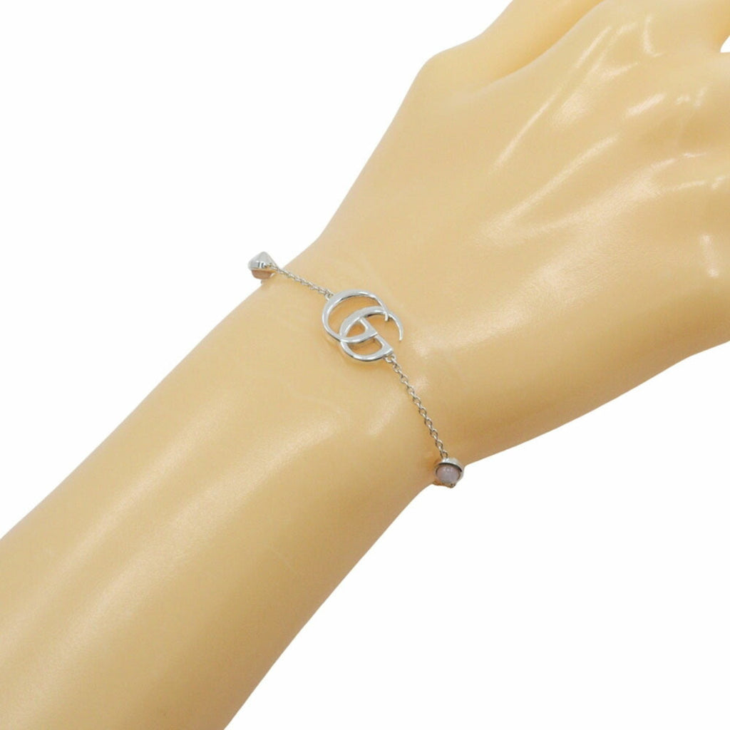 Double G Bracelet Sterling Silver With Mother Of Pearl