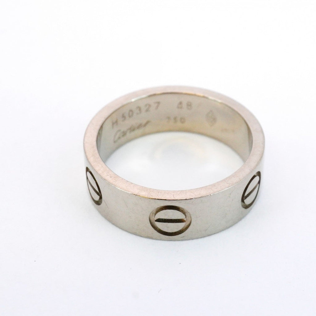 Love Ring 18K White Gold