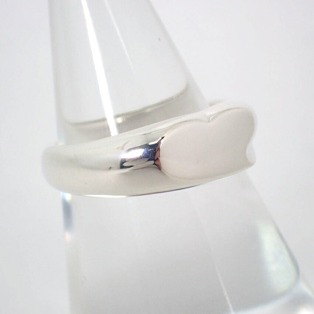 Signet Heart Ring Sterling Silver
