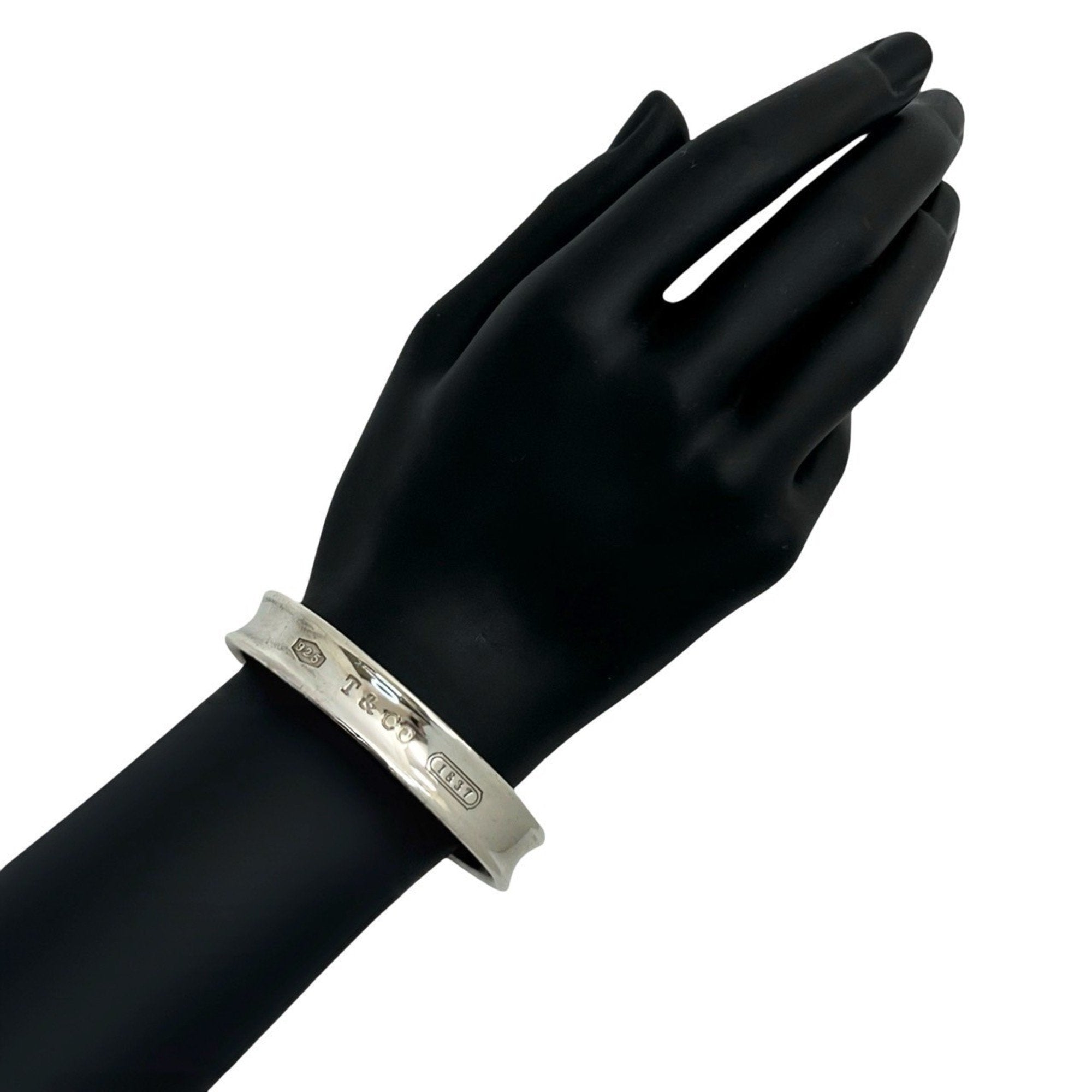 1837 Narrow Bangle Bracelet Sterling Silver