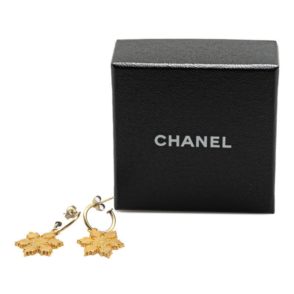 Earrings Gold-Tone Metal