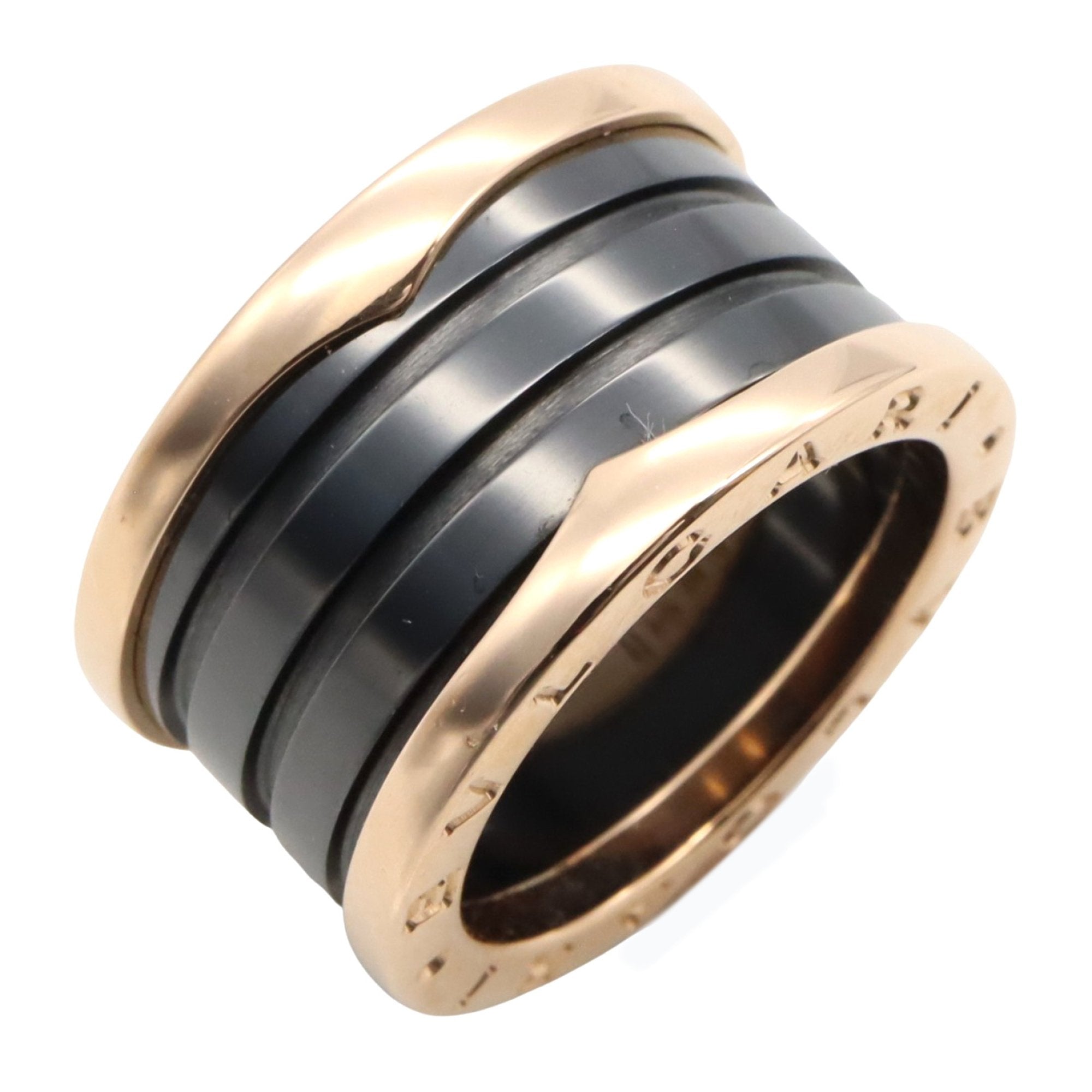 B.Zero1 Ring 18K Rose Gold and Ceramic