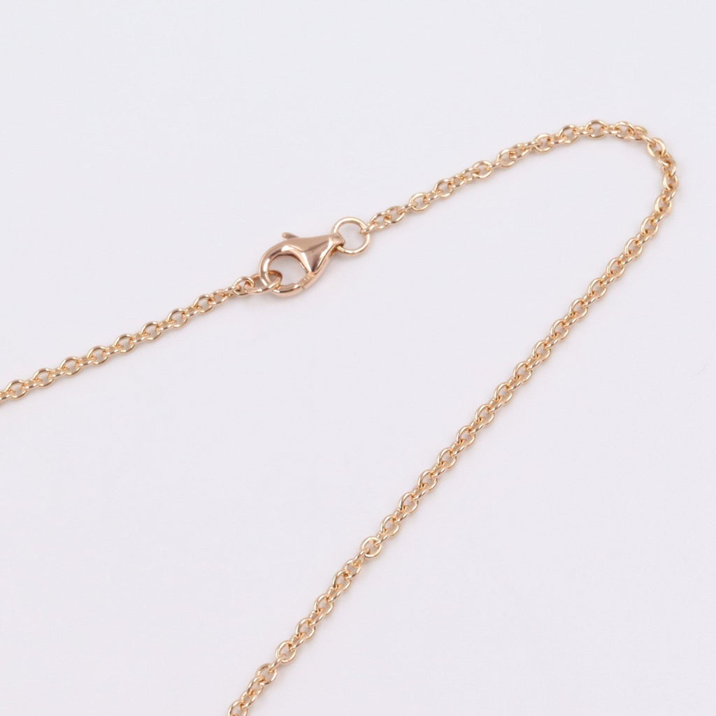 Love Pendant Necklace 18K Rose Gold