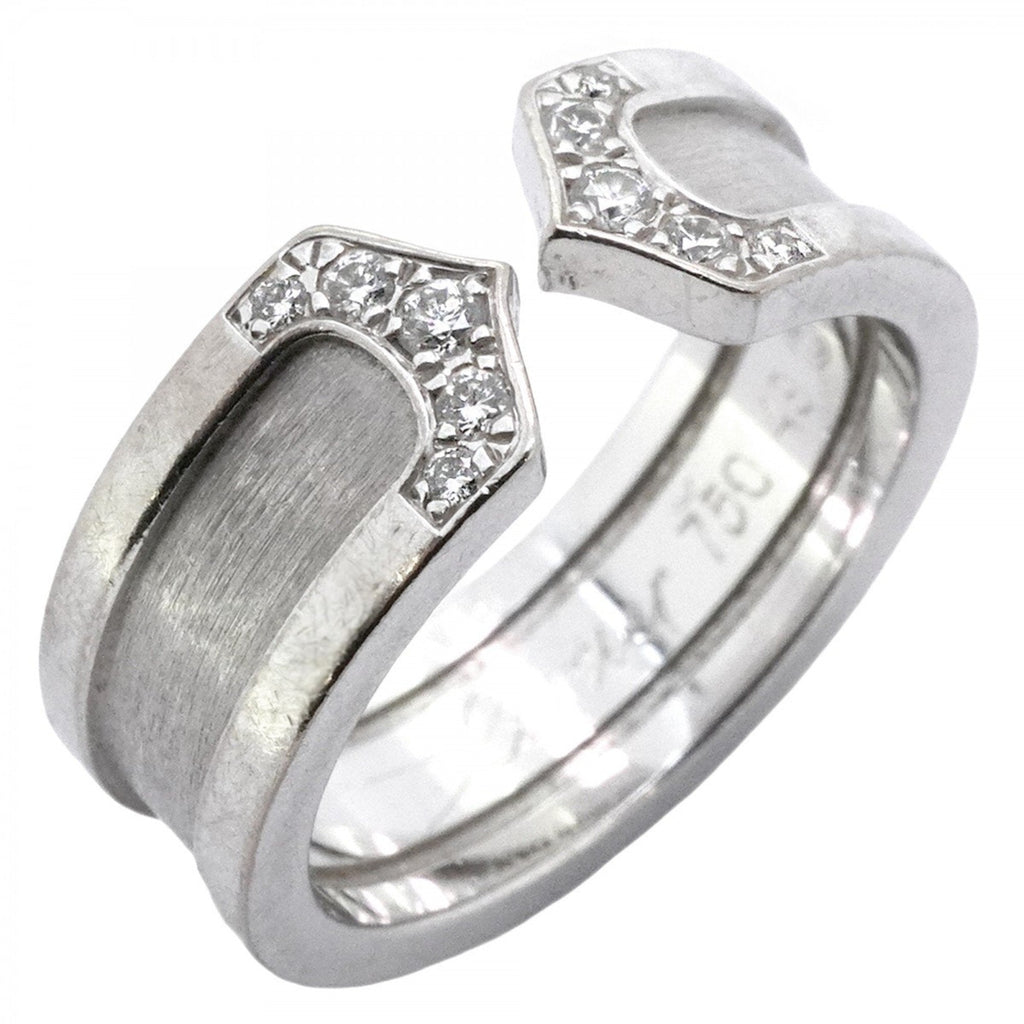 C2 Ring 18K White Gold with Diamond