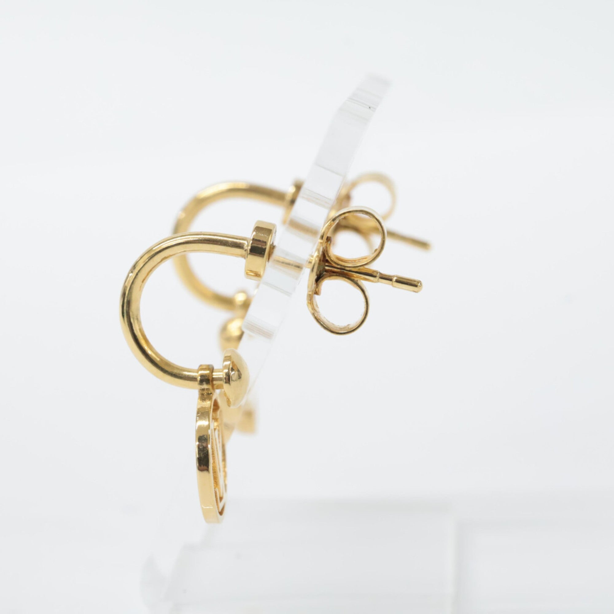 Earrings Gold-Tone Metal