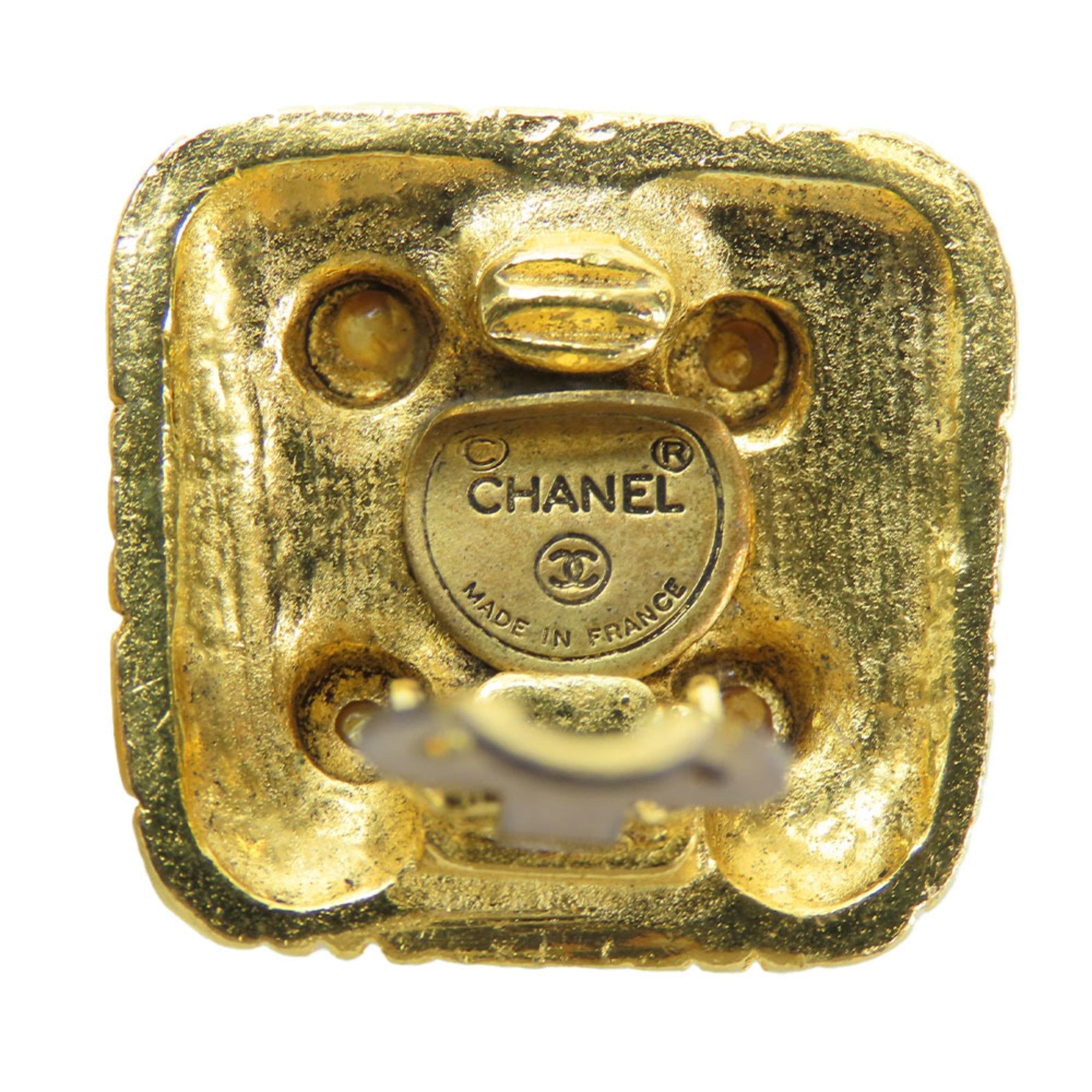 Earrings Gold-Tone Metal