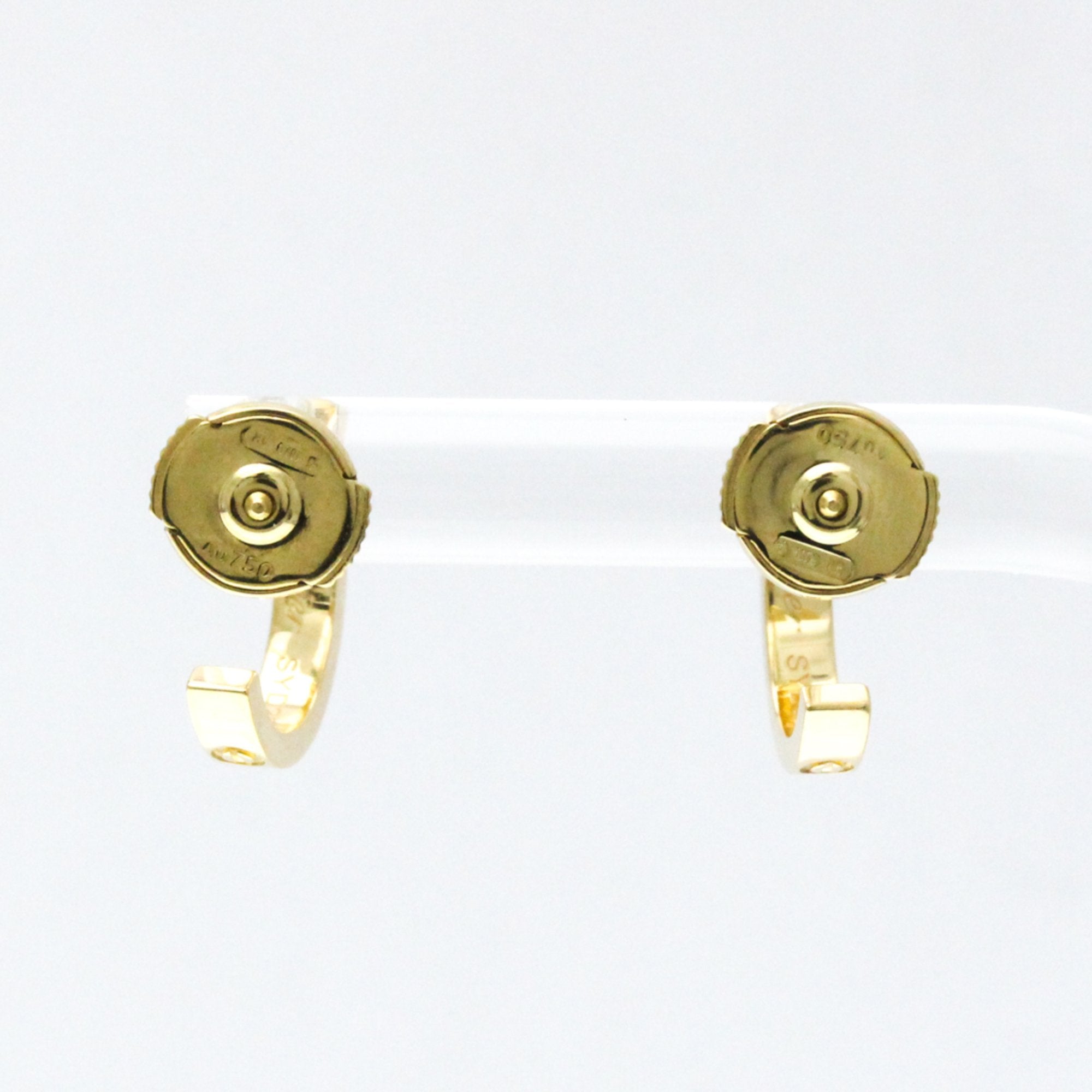 Earrings Hoop 18K Yellow Gold