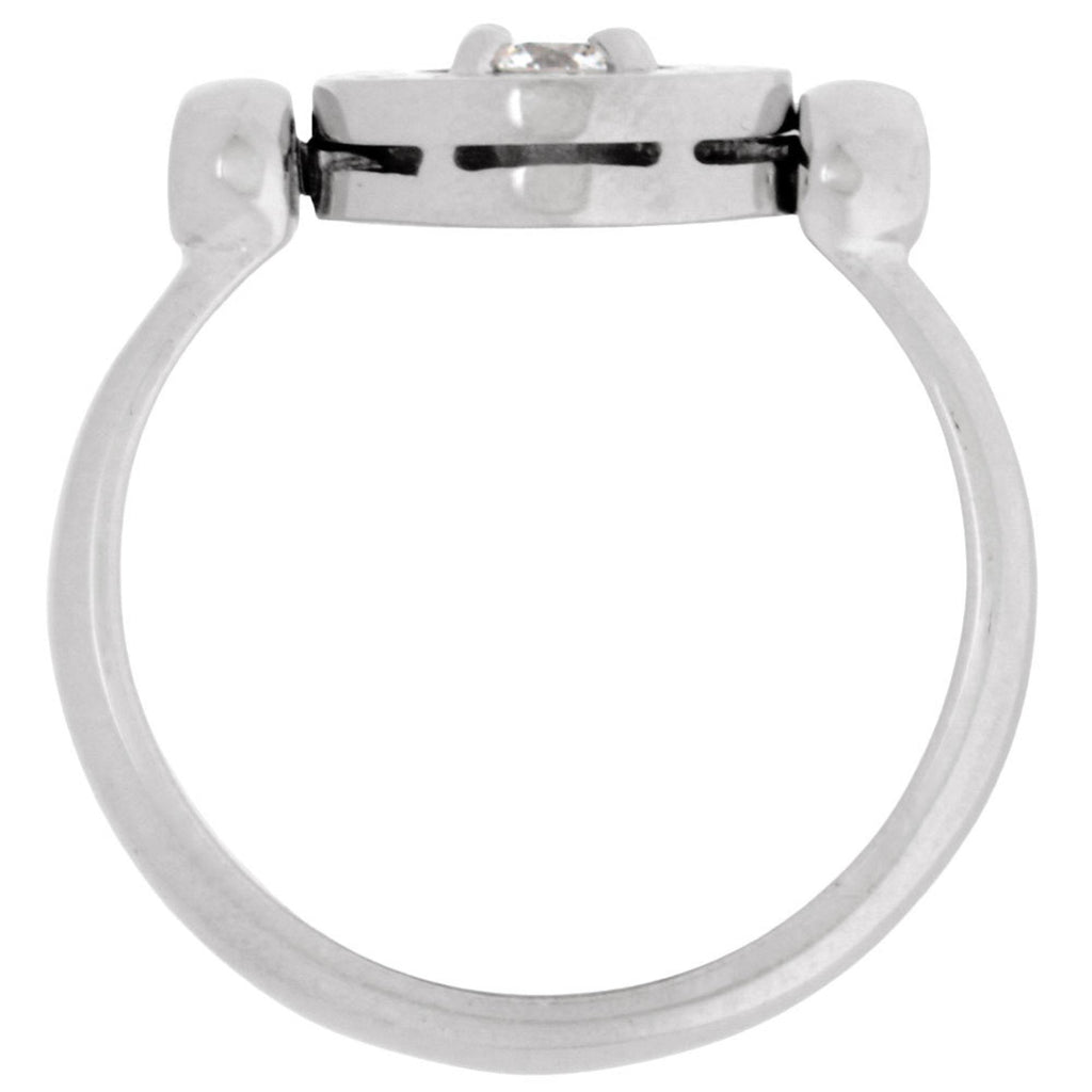 Ring 18K White Gold with Diamond