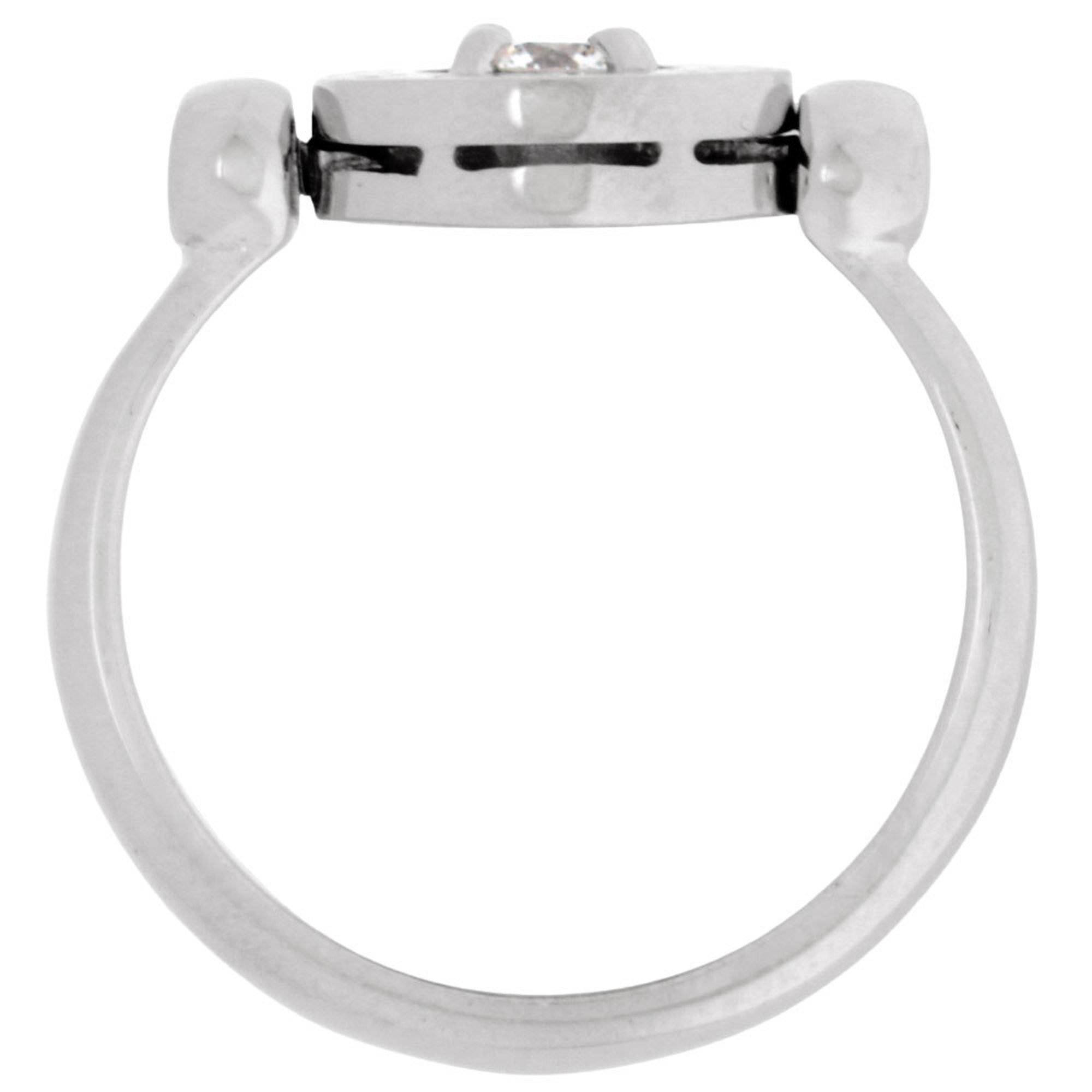 Ring 18K White Gold with Diamond