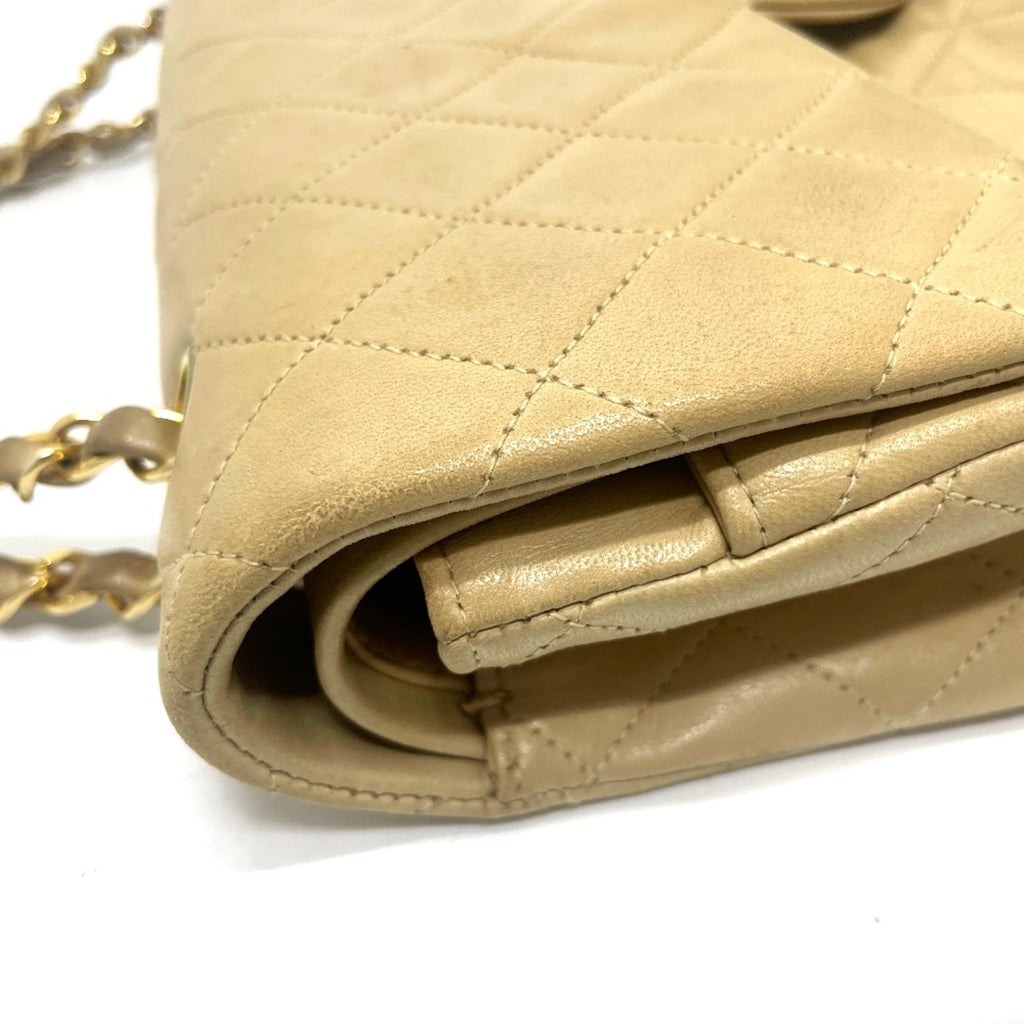 Vintage Classic Double Flap Bag Quilted Lambskin Medium