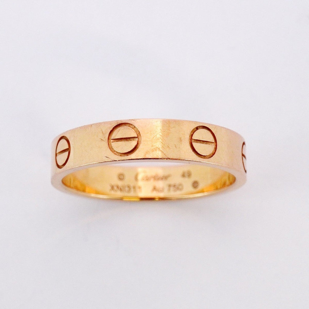 Love Ring 18K Rose Gold Mini