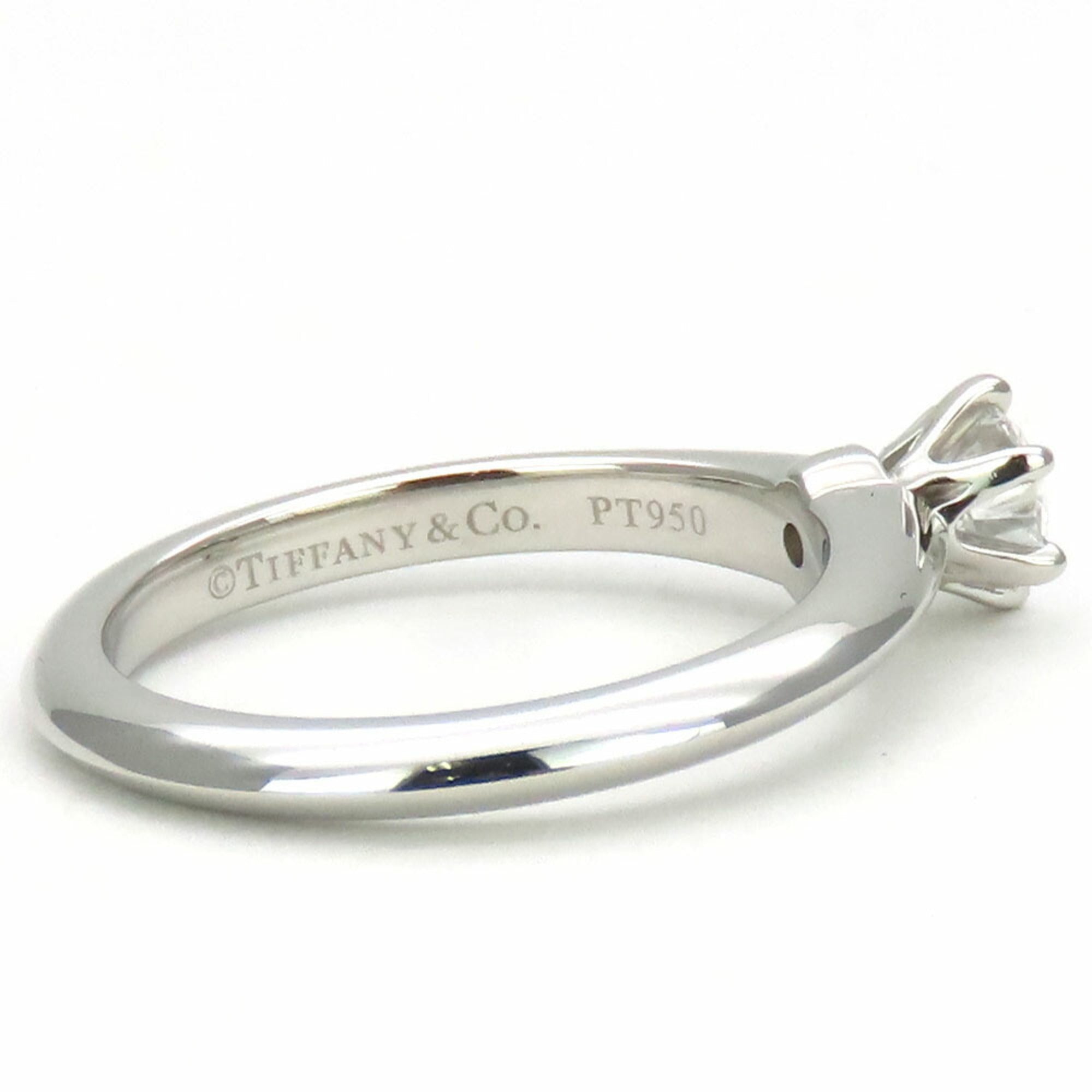 Solitaire Ring Platinum with Diamond