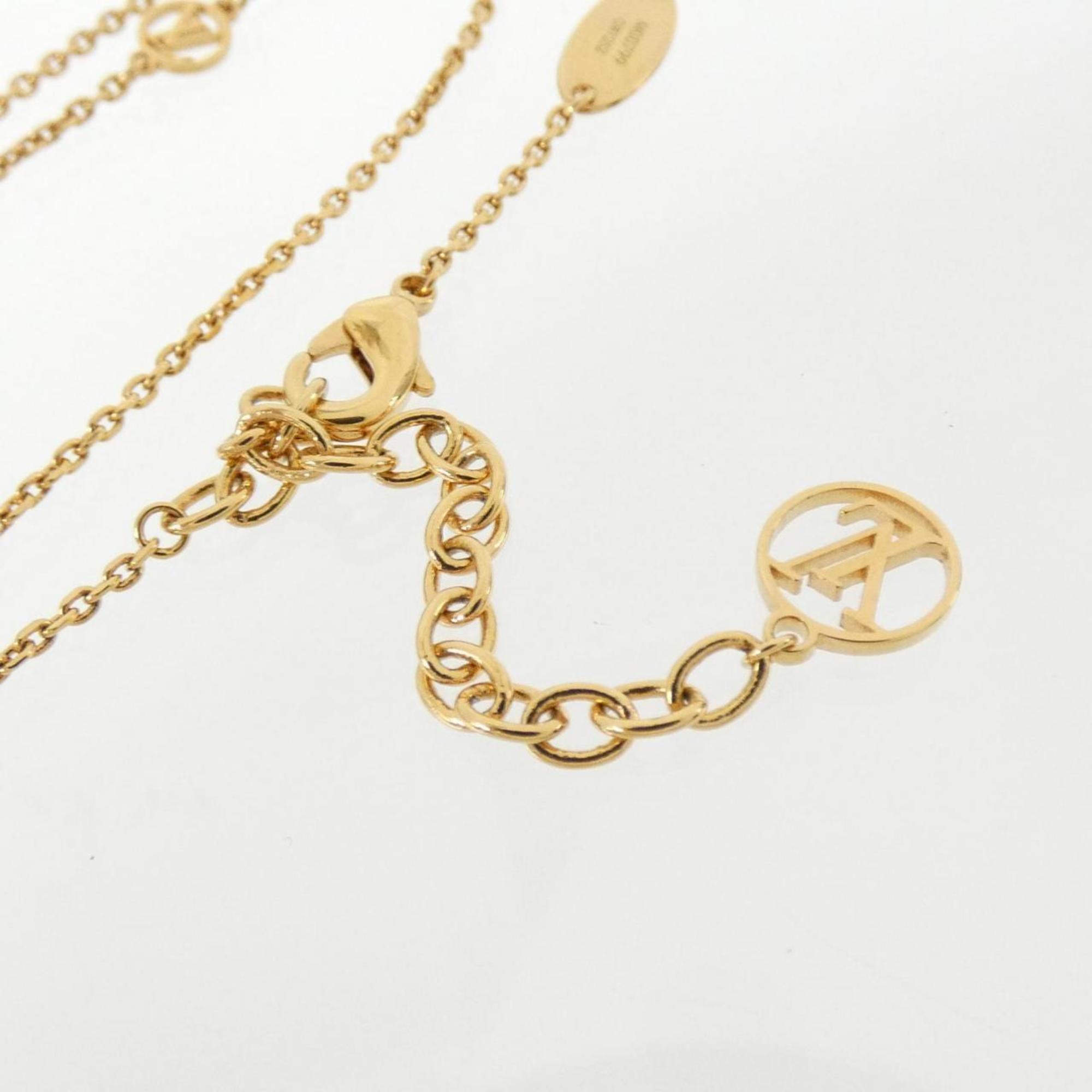 Vivienne Swinging Pendant Necklace Gold