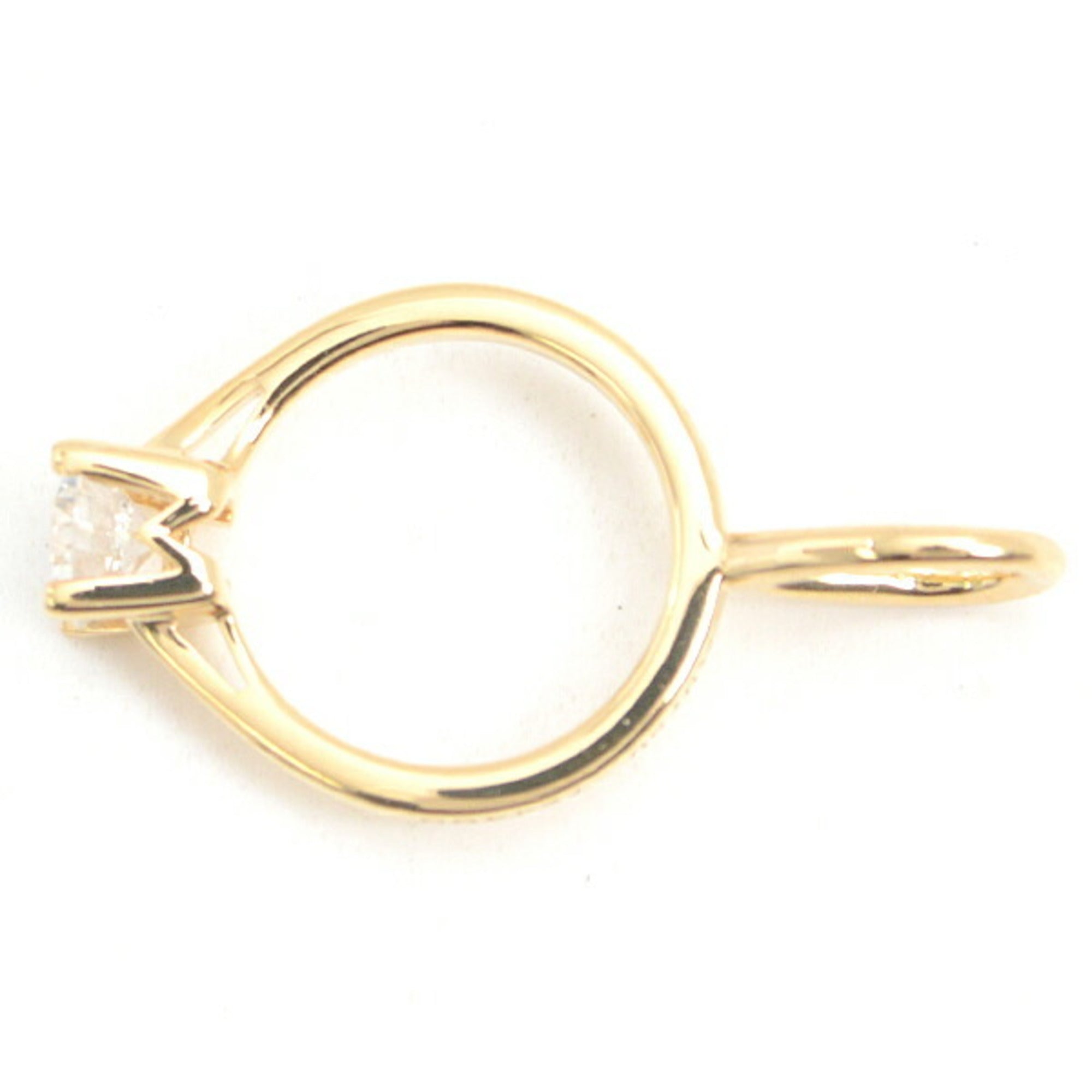 Pendant Necklace 18K Yellow Gold with Diamond