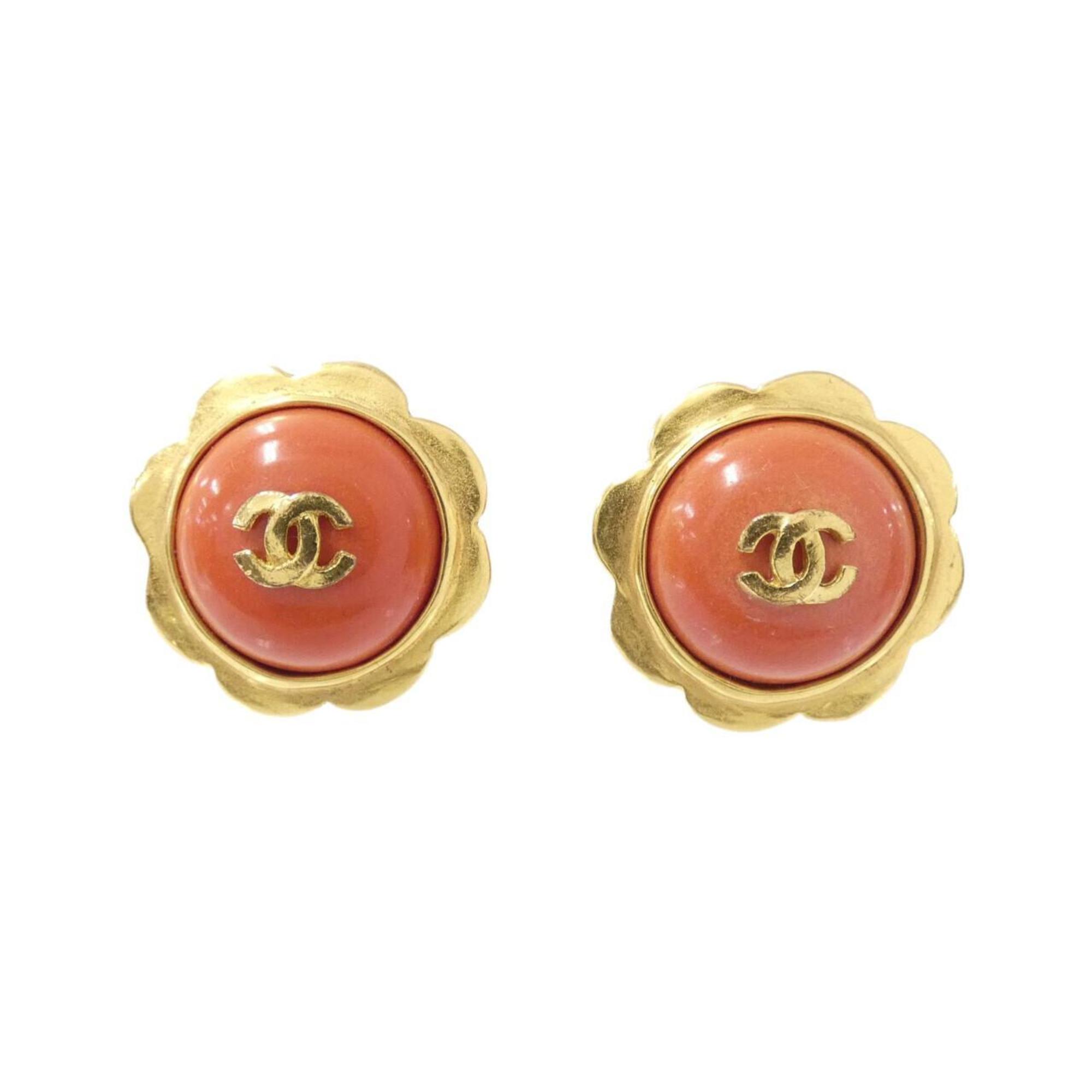 Clip-On Earrings Clip-On Gold-Tone Metal
