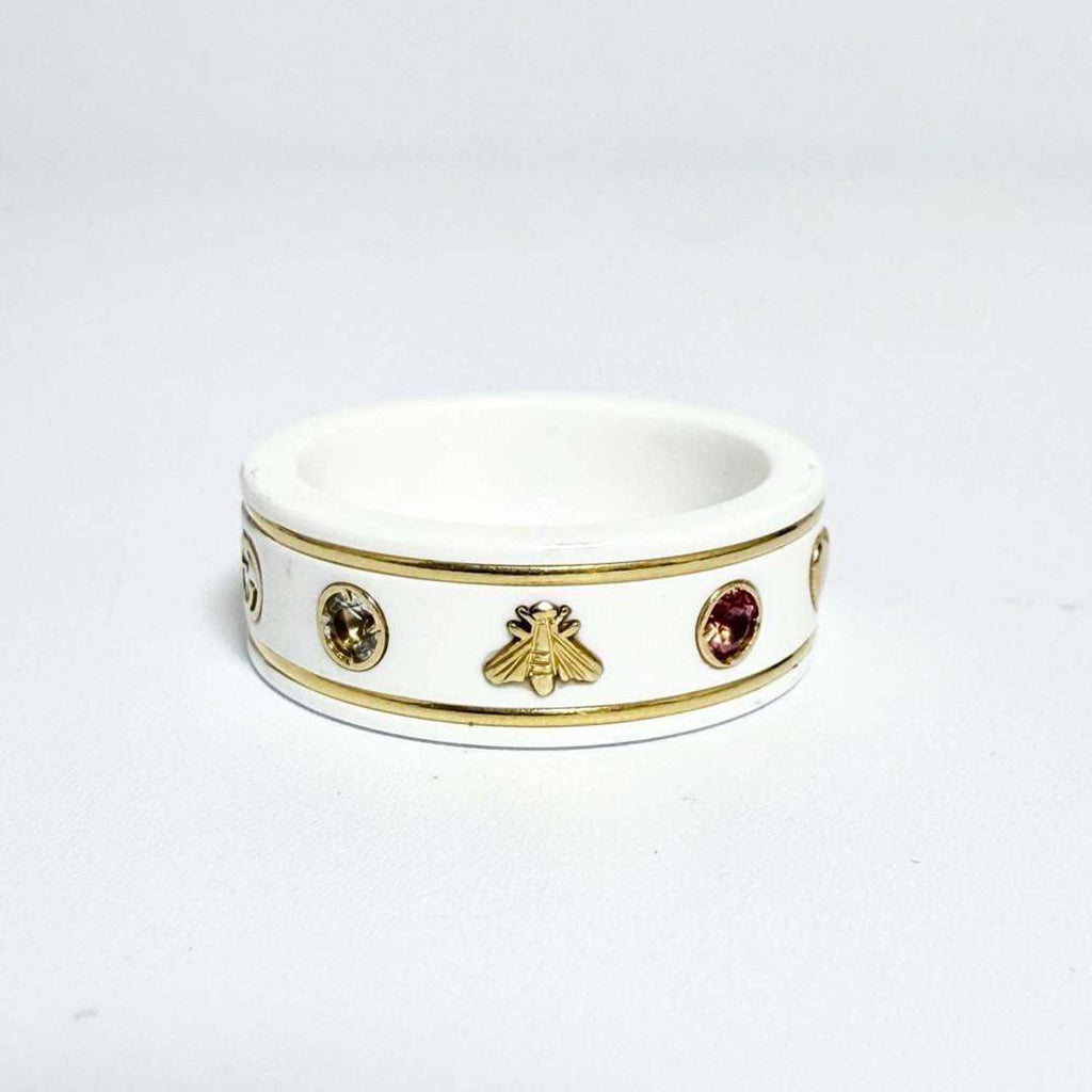 Icon Gemstone Ring 18K Yellow Gold