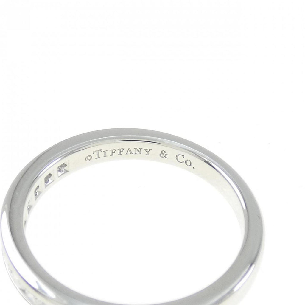 Band Ring Platinum with Diamond