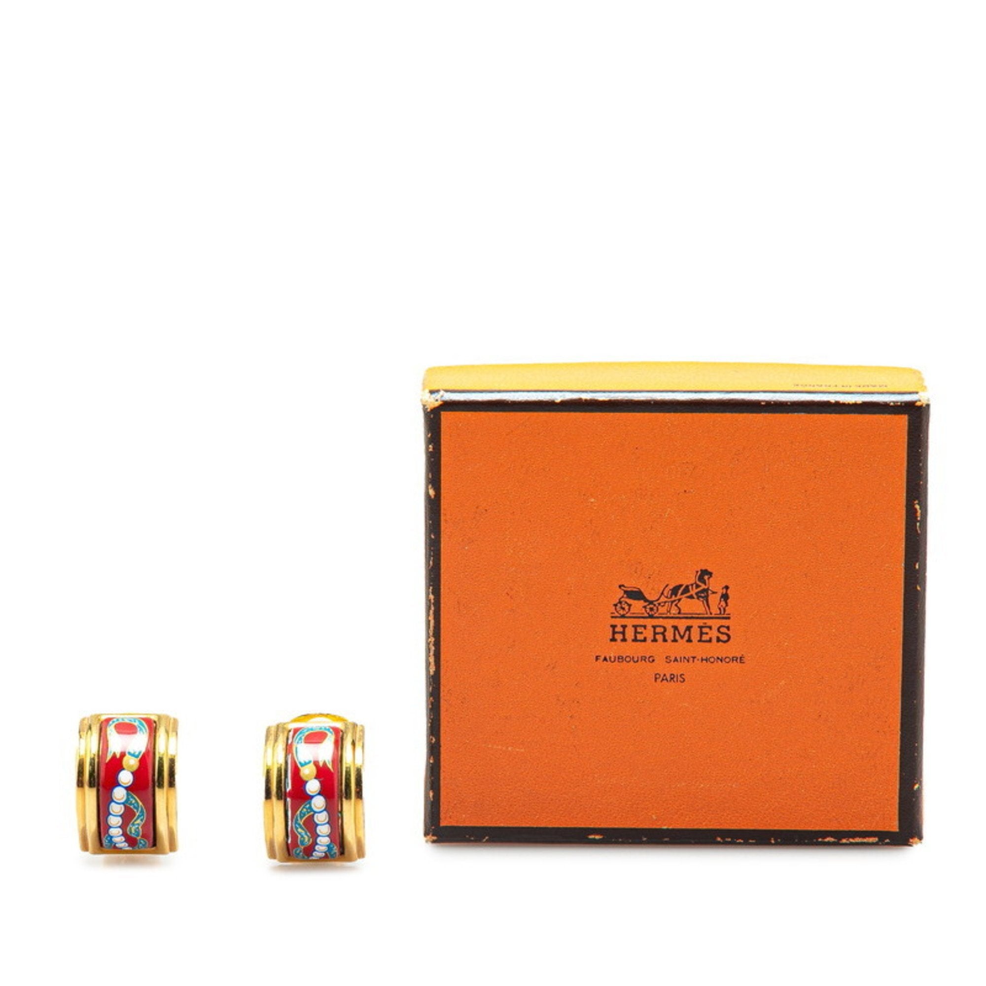 Earrings Gold-Tone Metal