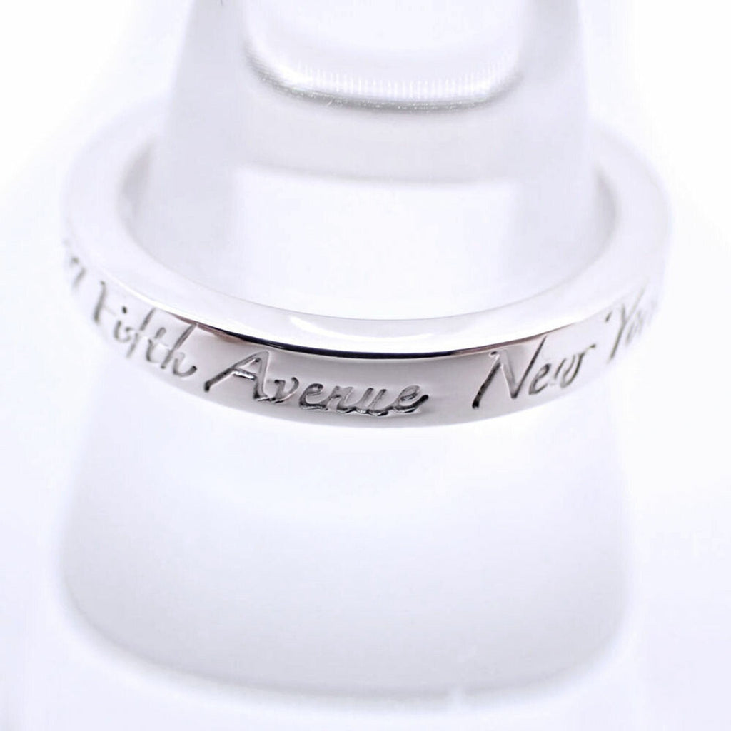 Notes Narrow Ring Sterling Silver