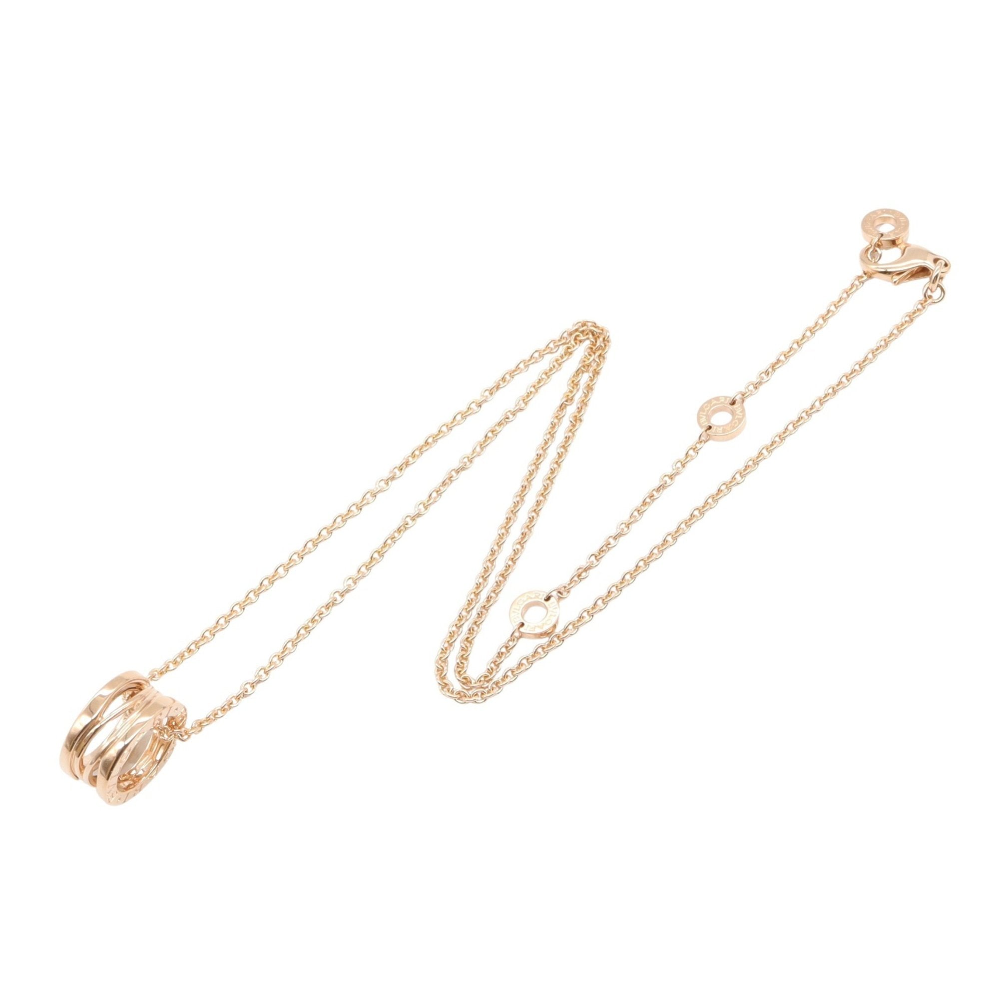 B.Zero1 Pendant Necklace 18K Rose Gold