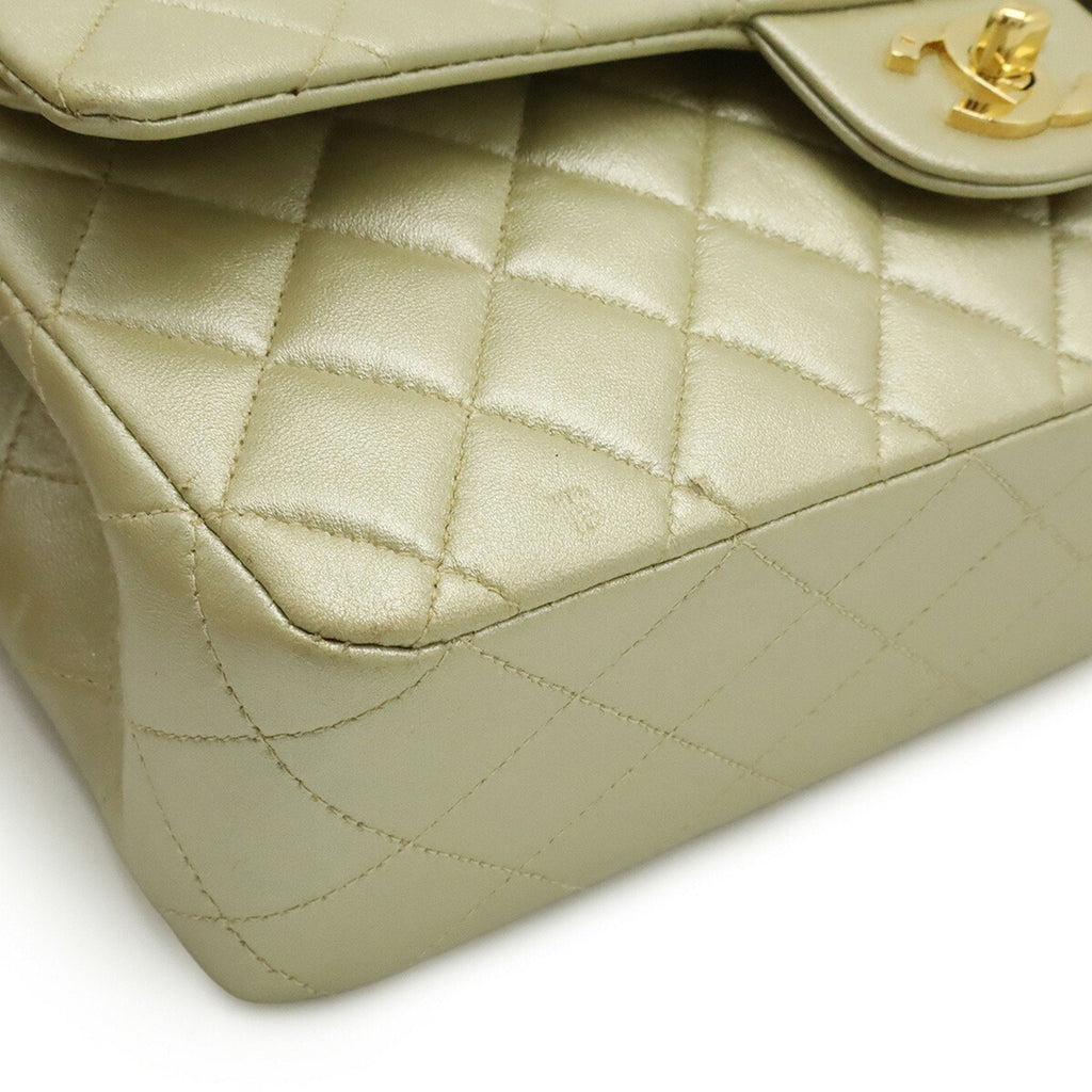Vintage Classic Double Flap Bag Quilted Lambskin Medium
