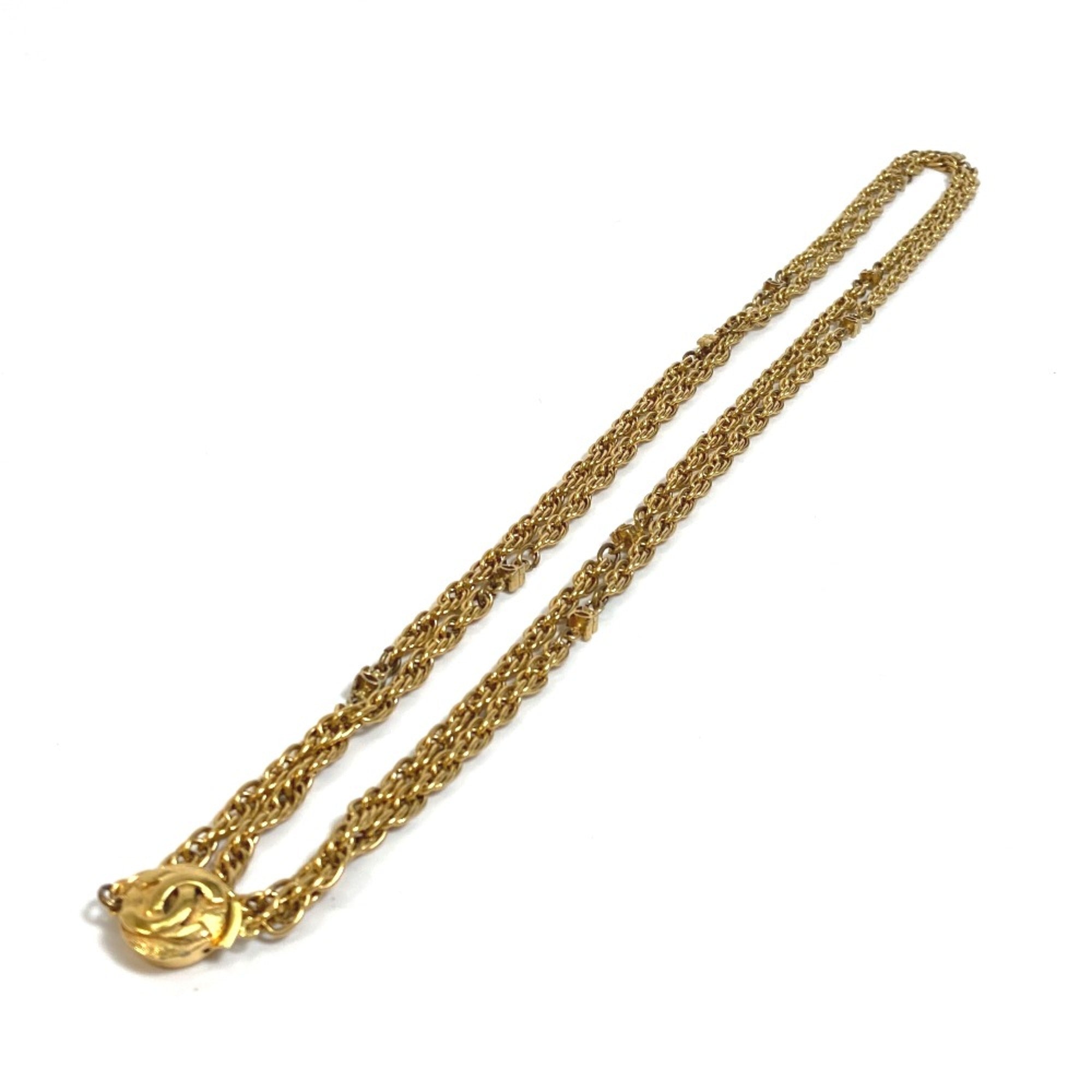 Necklace Gold-Tone Metal