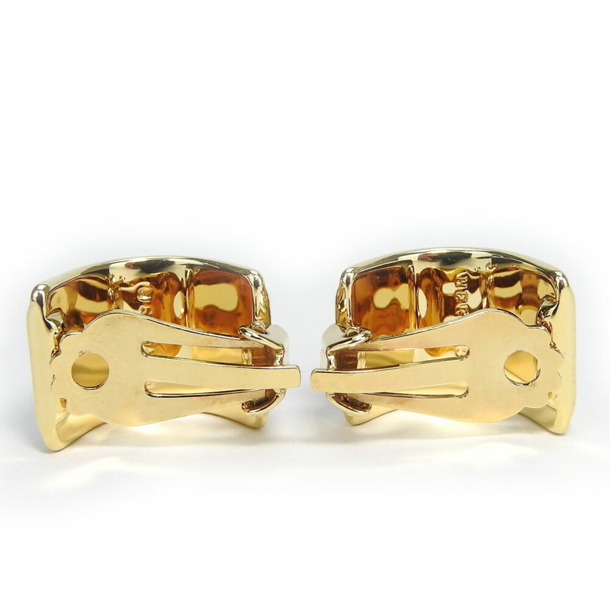Clip-On Earrings Cloisonné and Enamel and Metal