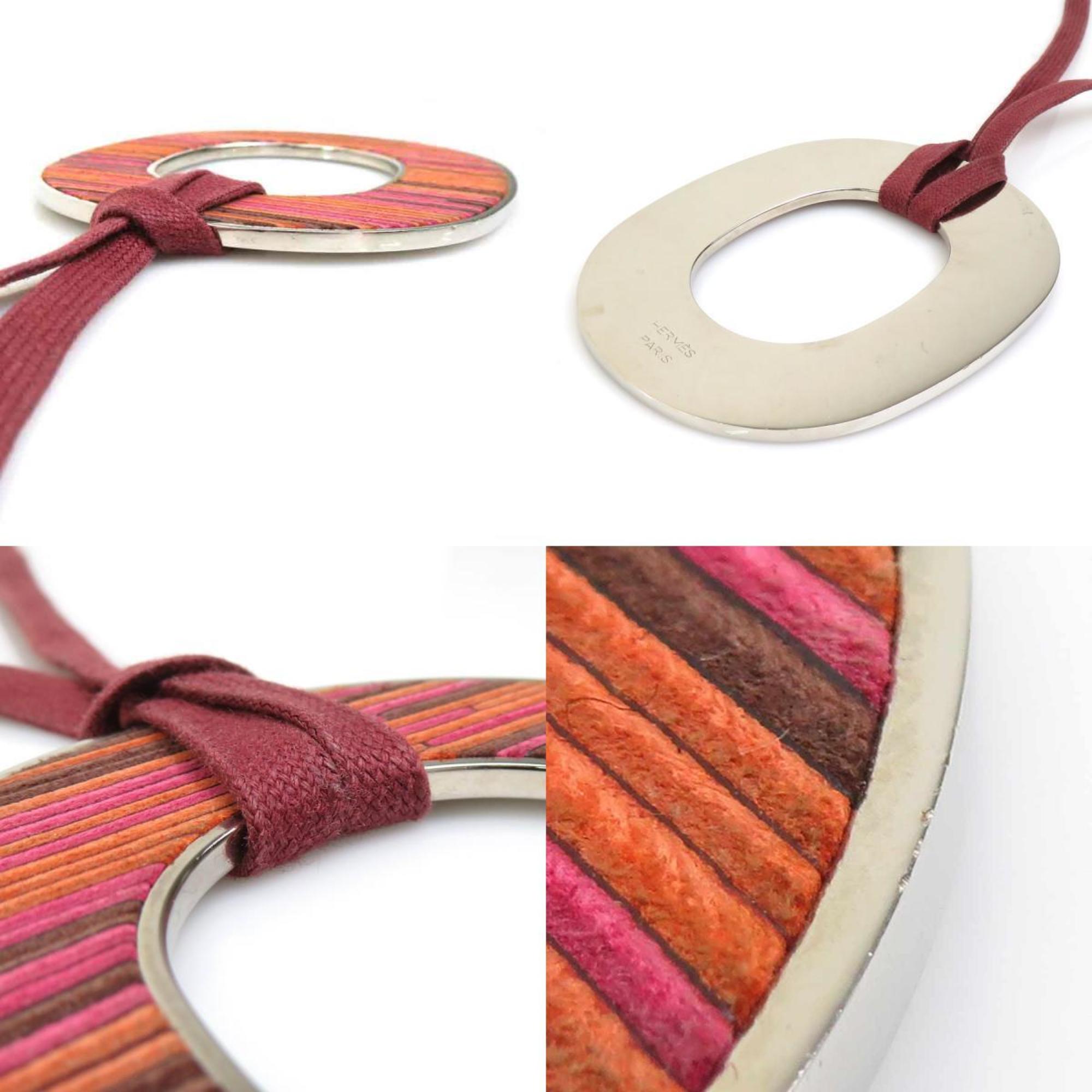 Ism Pendant Necklace Metal Red