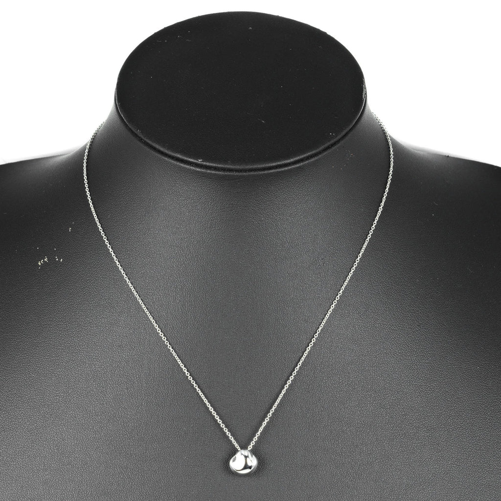 Nugget Pendant Necklace Sterling Silver