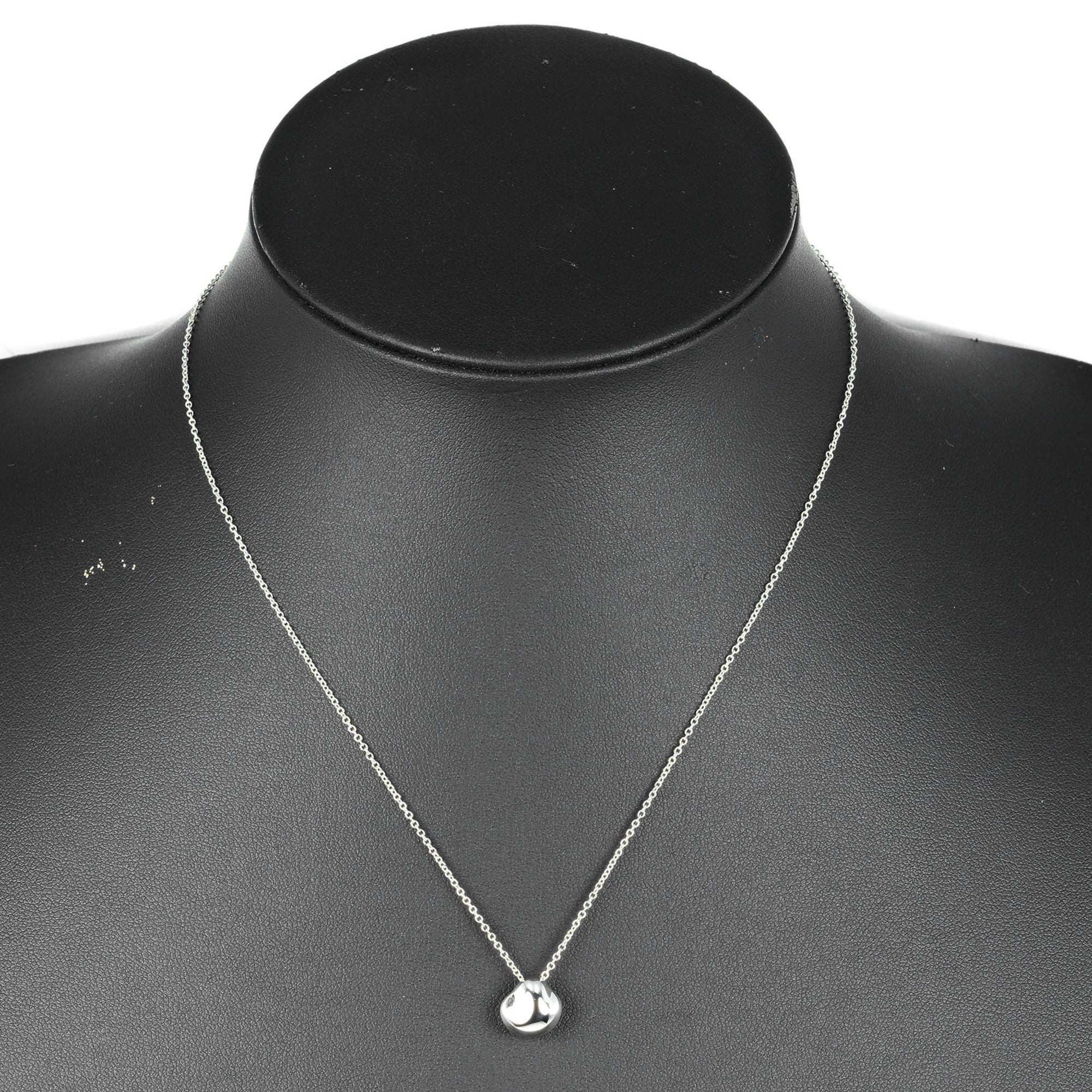 Nugget Pendant Necklace Sterling Silver