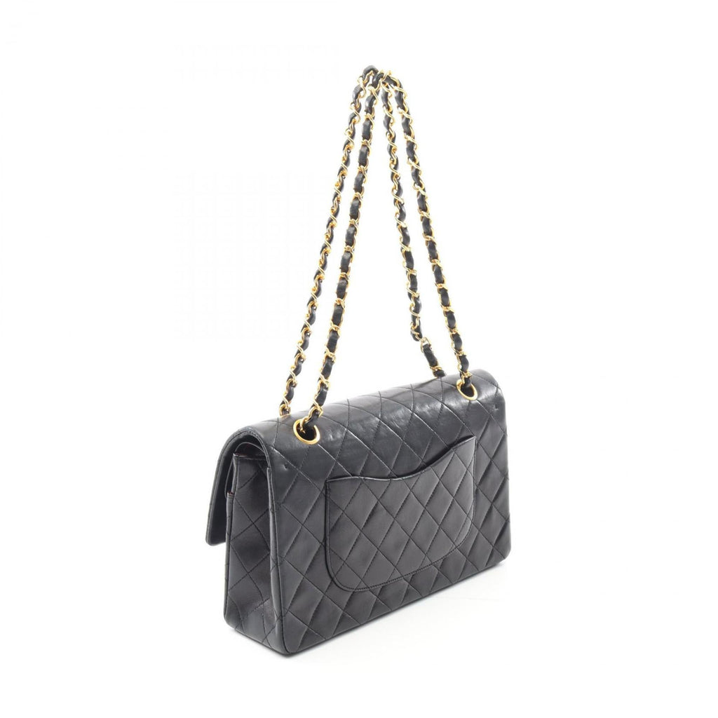 Vintage Classic Double Flap Bag Quilted Lambskin Small