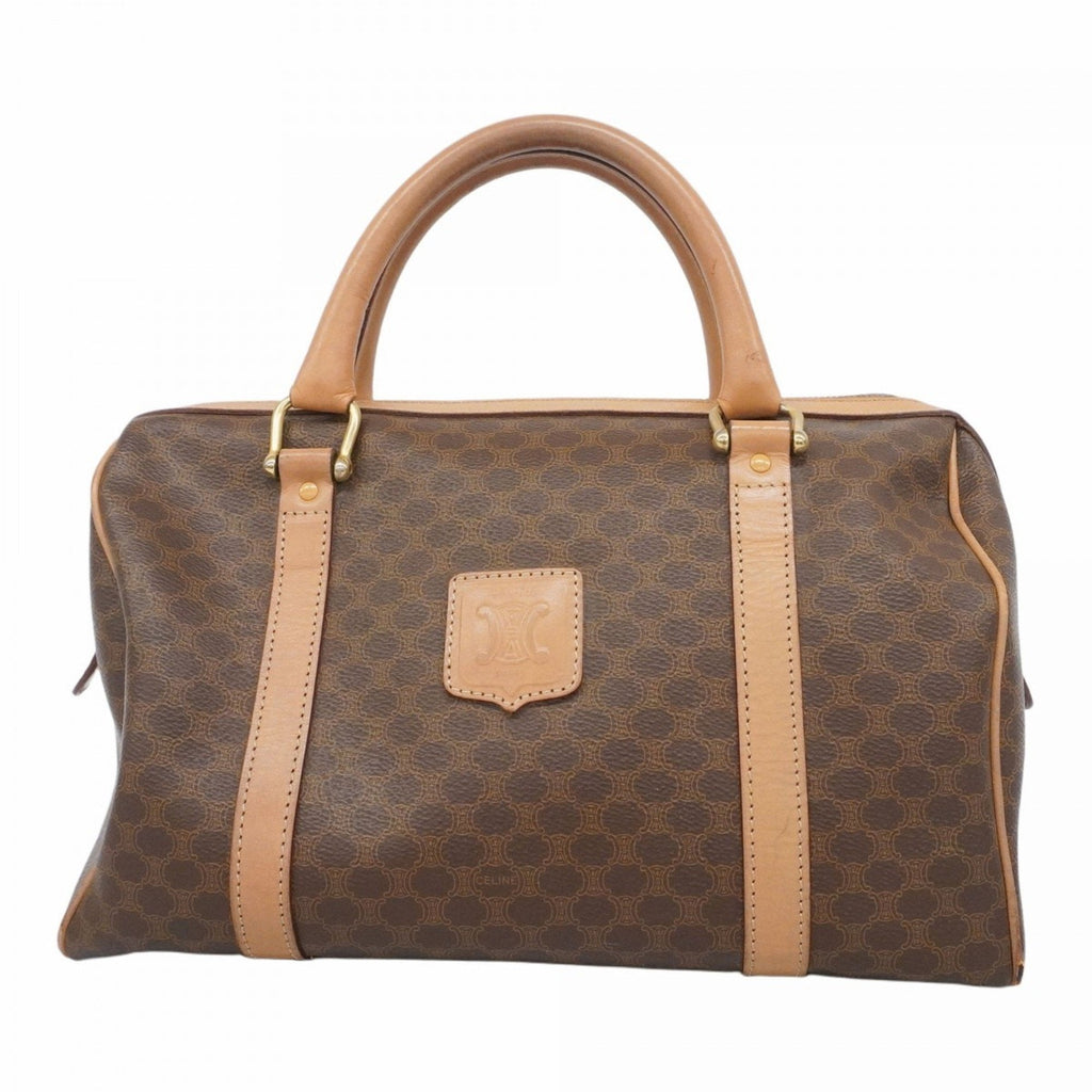 Vintage Duffle Bag Macadam Coated Canvas Medium